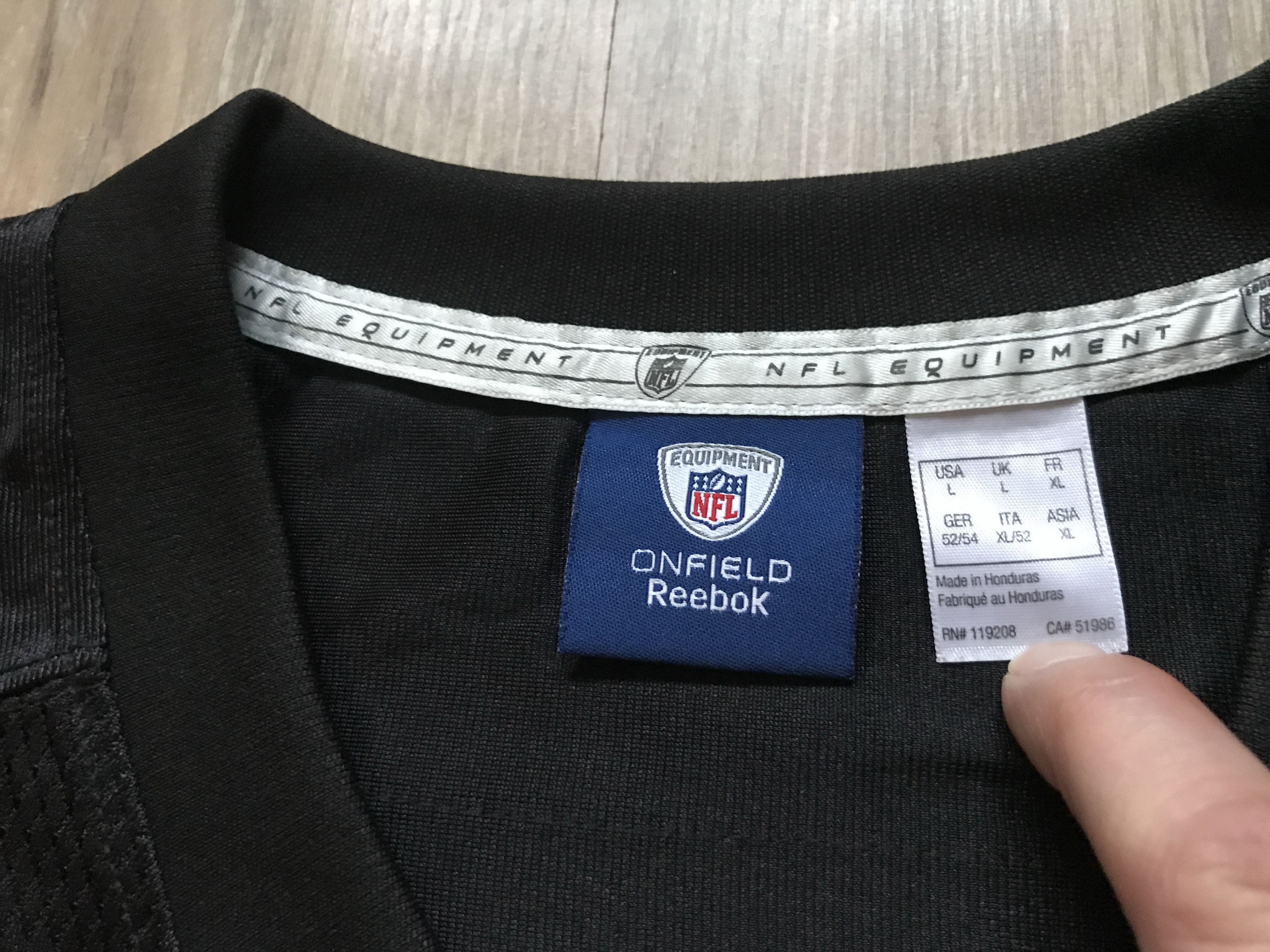 NFL × Reebok × Vintage Reebok NFL Pittsburgh Steelers Ben Roethlisberger #7 Jersey Size US L / EU 52-54 / 3 - 6 Thumbnail