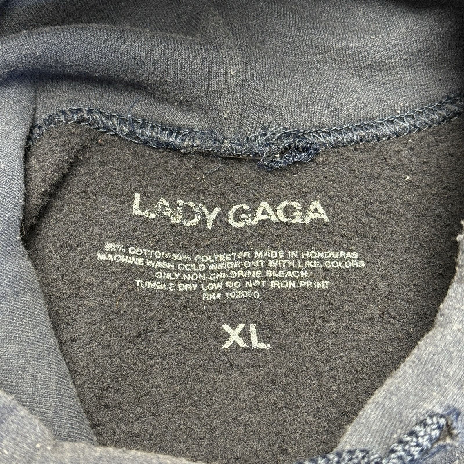 Band Tees Lady Gaga Chromatica Hoodie Sweatshirt Mens XL Size US XL / EU 56 / 4 - 7 Thumbnail