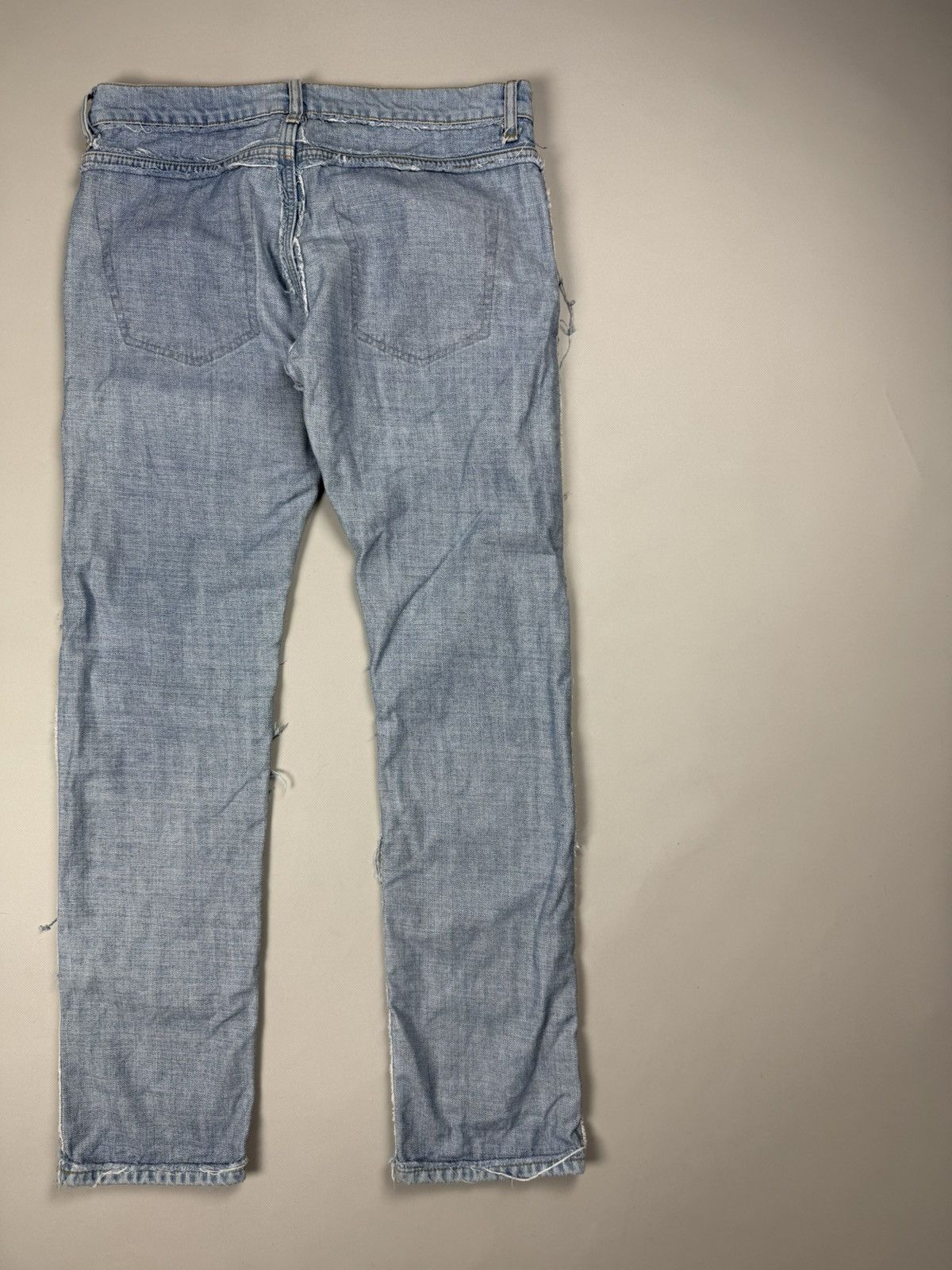 H&M × Maison Margiela Maison Margiela H&M Men’s Reverse Denim Inside-Out Jeans Size US 32 / EU 48 - 20 Thumbnail