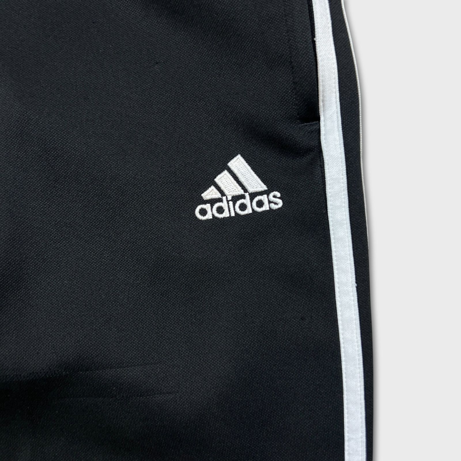 Adidas × Vintage Adidas Track Pants Large 3 Stripes Spell Out Training Jogger Size US 32 / EU 48 - 3 Thumbnail