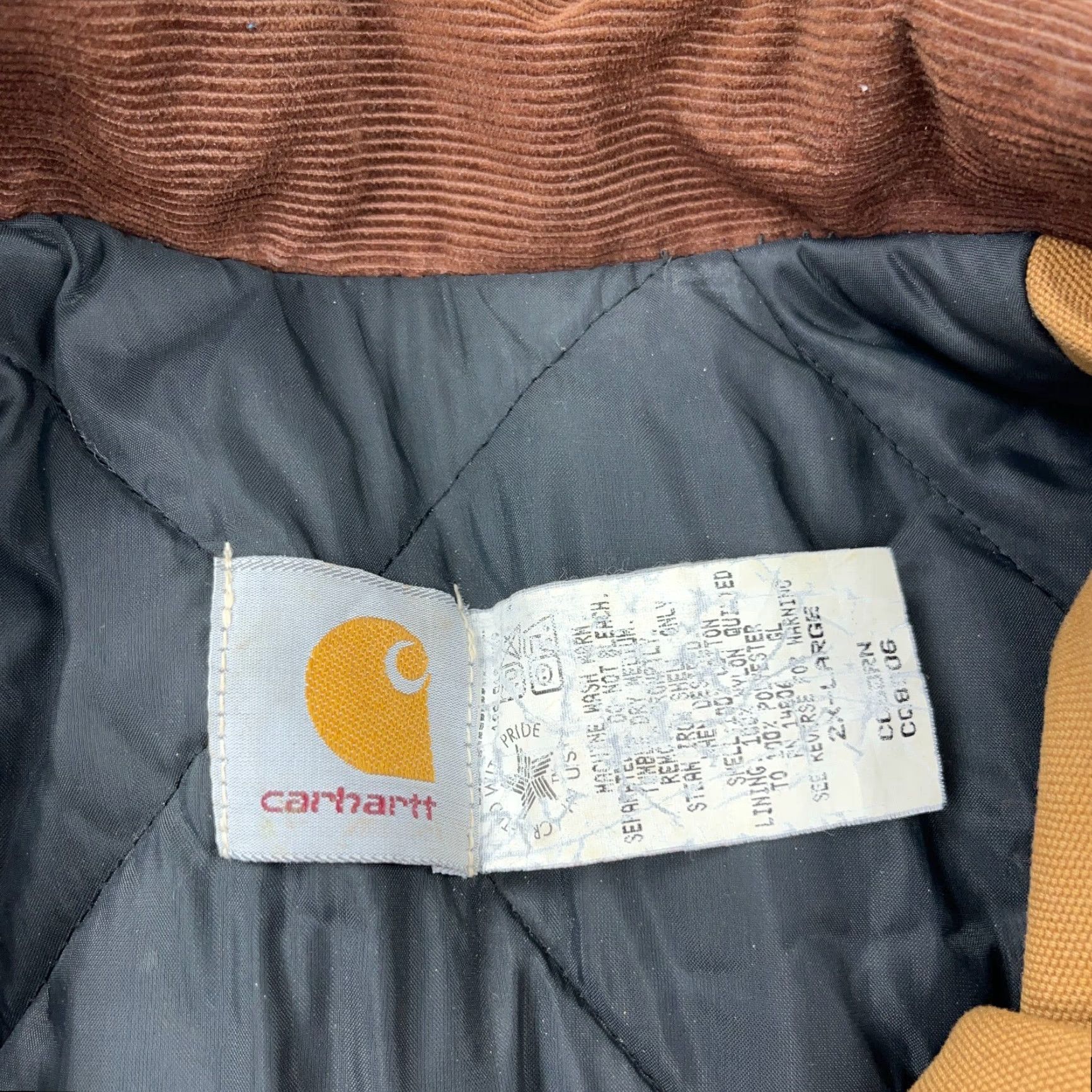 Carhartt VINTAGE Carhartt Jacket Men 2XL Brown Barn Chore Field Coat Distressed USA 80s Size US XXL / EU 58 / 5 - 5 Thumbnail
