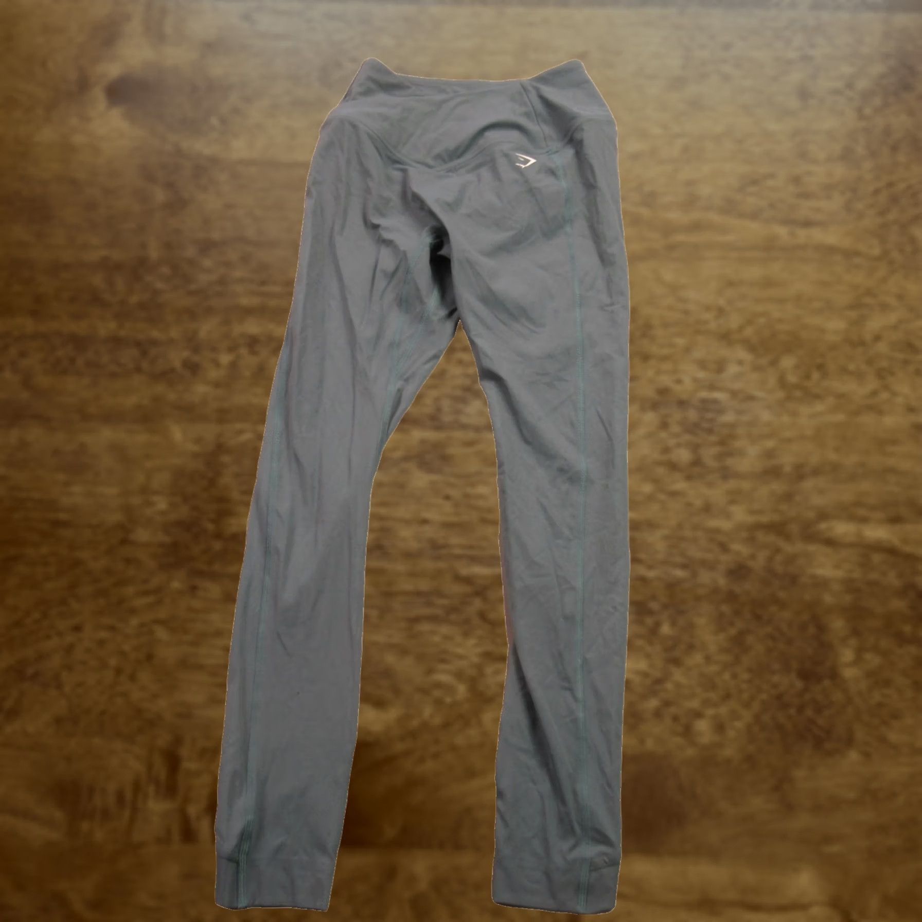 Gymshark Gymshark Leggings Small Blue Straight Leg Stretch Gym Lightweight Womens Size 28" / US 6 / IT 42 - 1 Thumbnail