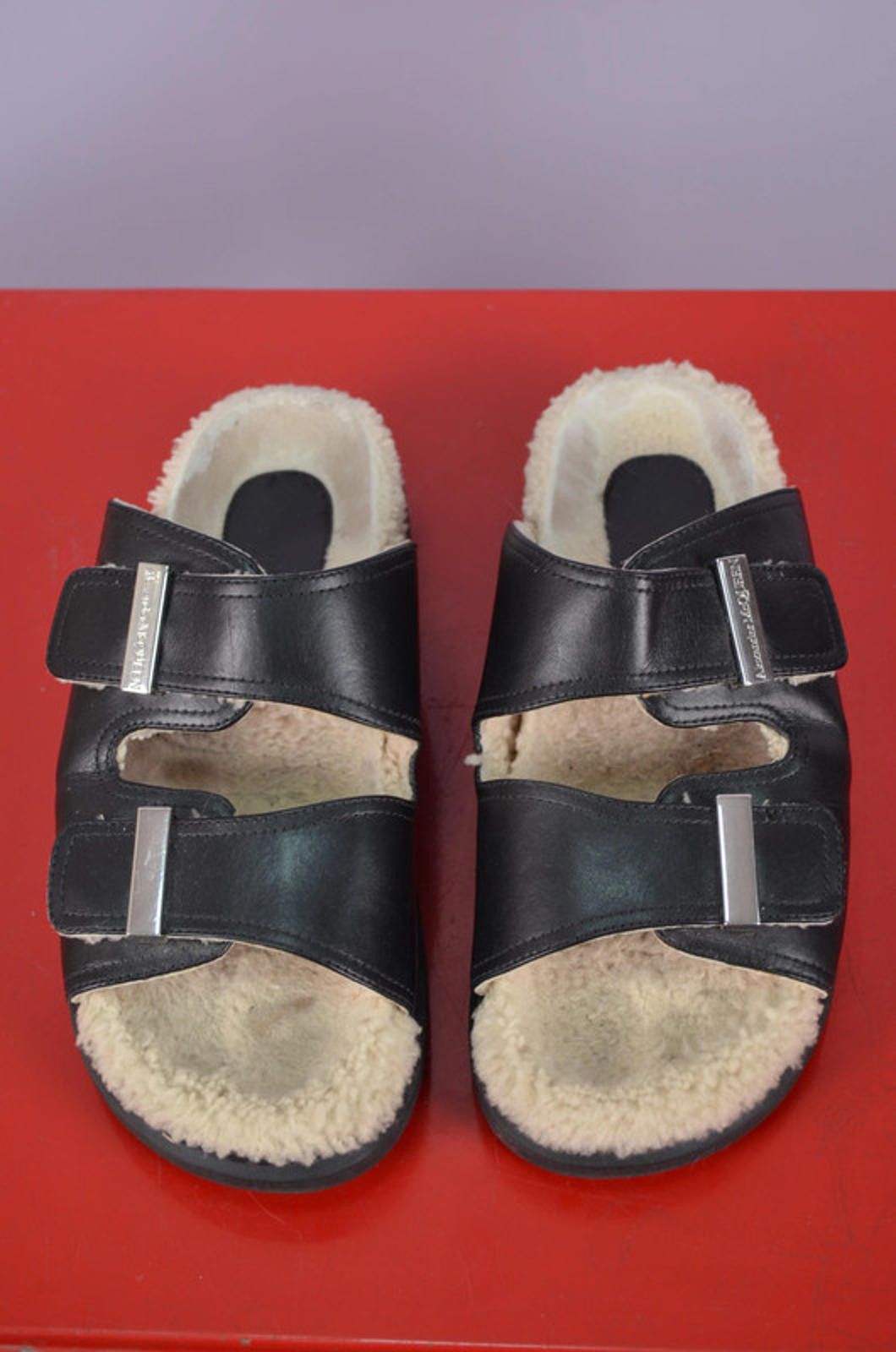 Alexander McQueen Alexander McQueen hybrid Shearling Womens Sandal Size 39 Size US 8 / IT 38 - 2 Thumbnail