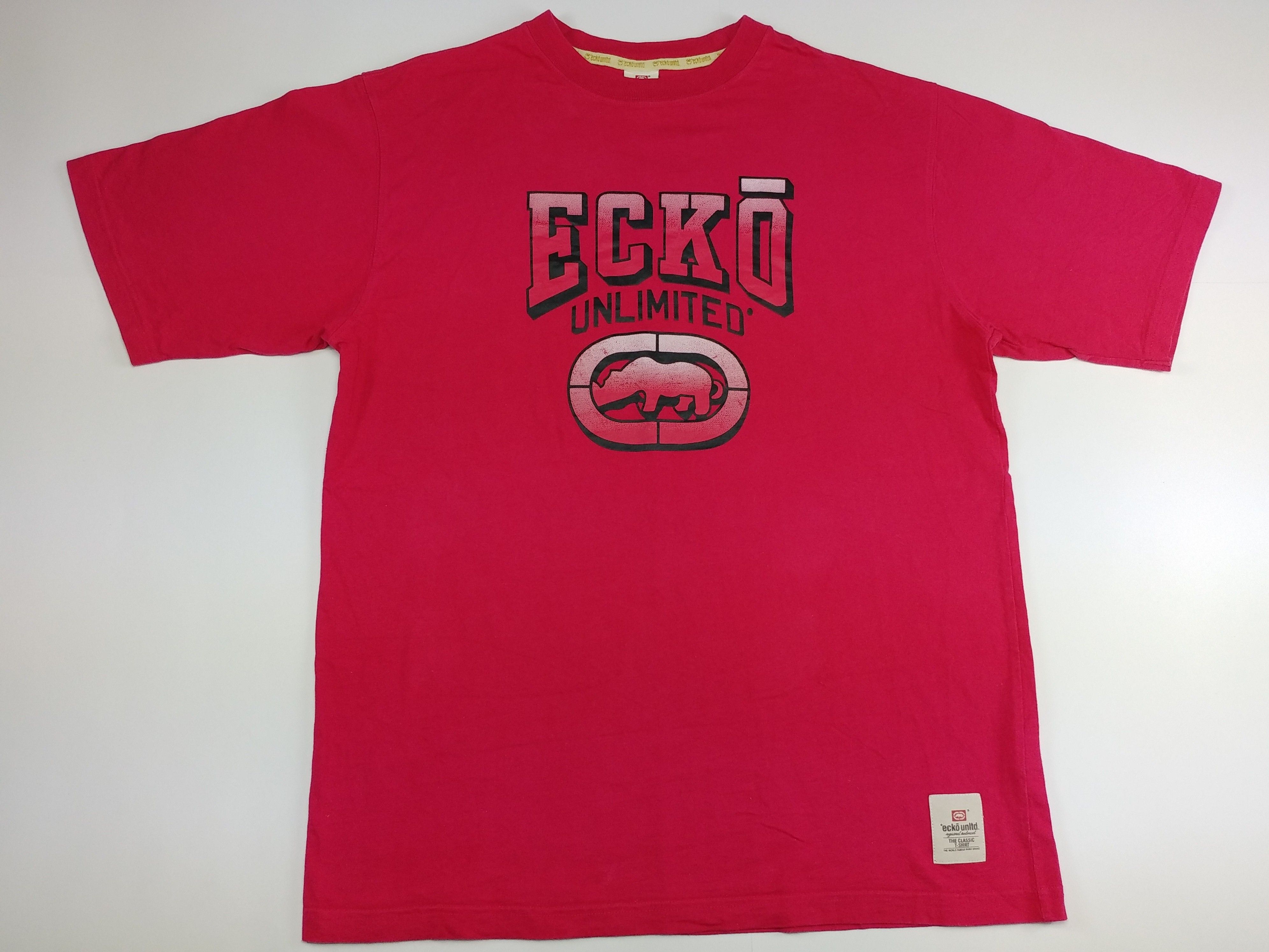 Ecko Unltd. ECKO UNLTD t-shirt, vintage jersey, 90s hip hop 1990s L Size US L / EU 52-54 / 3 - 1 Thumbnail