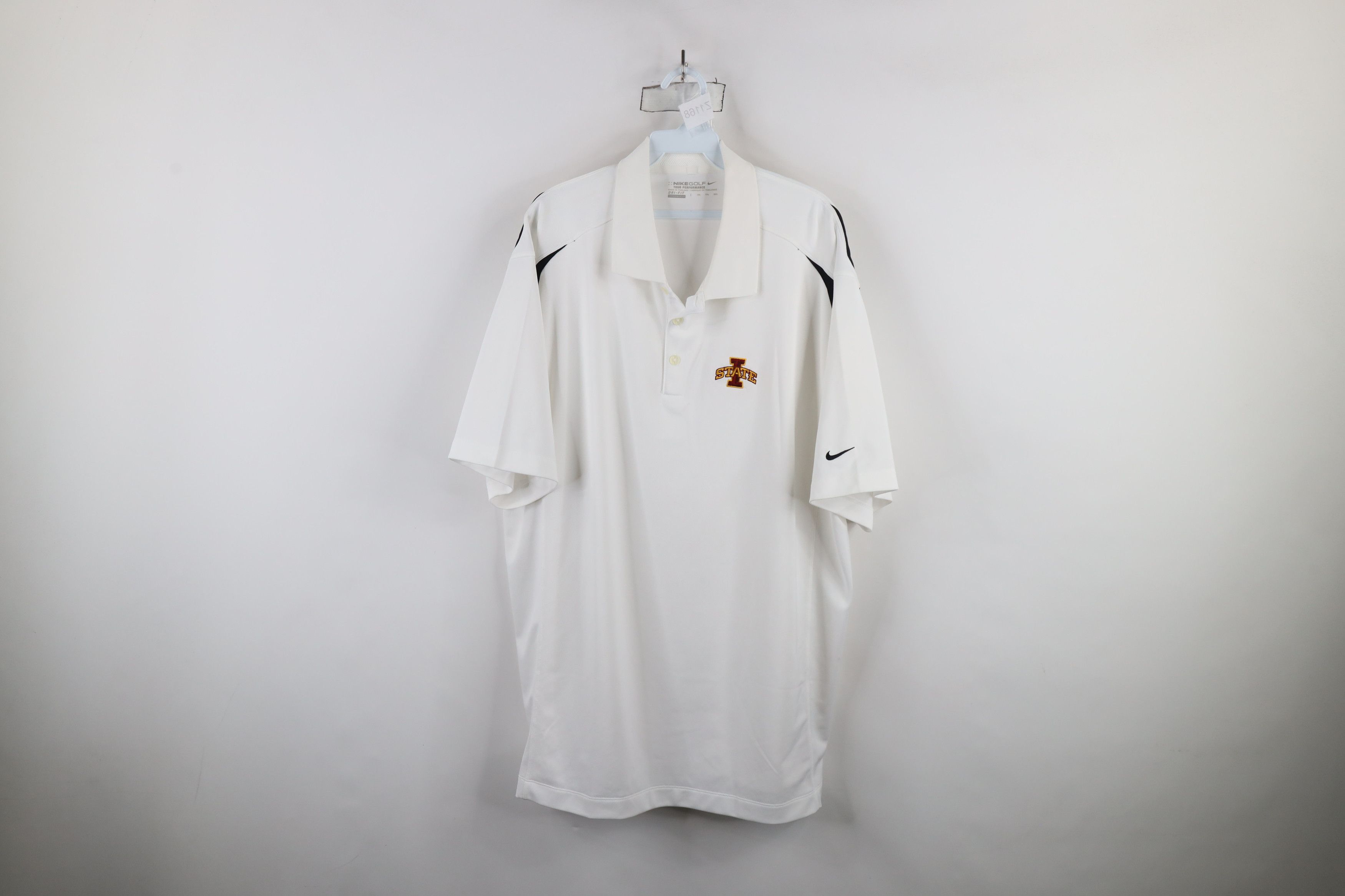 Nike × Vintage Nike Golf Tour Performance University Collared Polo Shirt Size US XXL / EU 58 / 5 - 1 Thumbnail