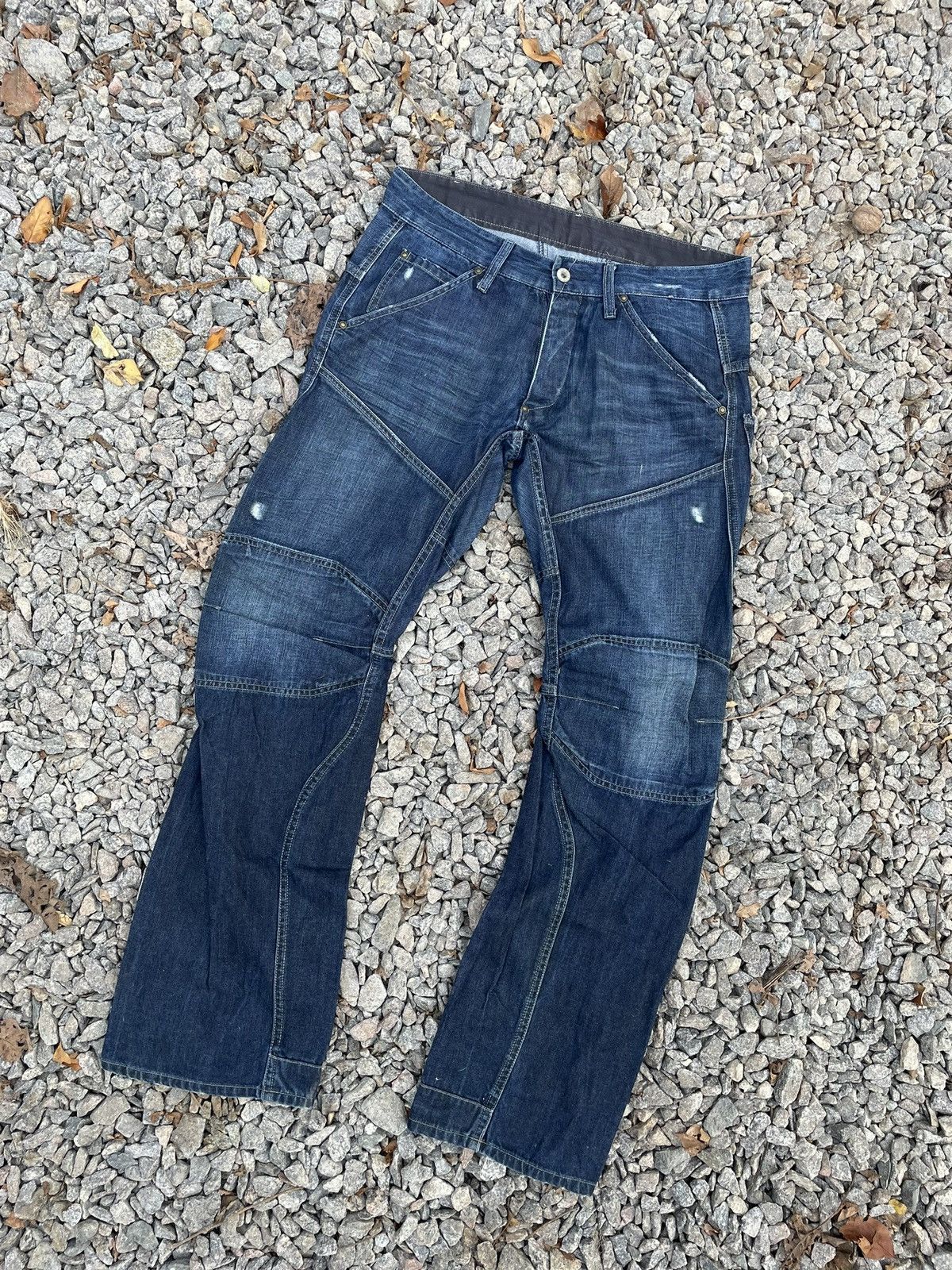 G-Star × Vintage G-Star Raw Vintage Avant Gard Jeans Y2K Rap Size US 32 / EU 48 - 1 Thumbnail