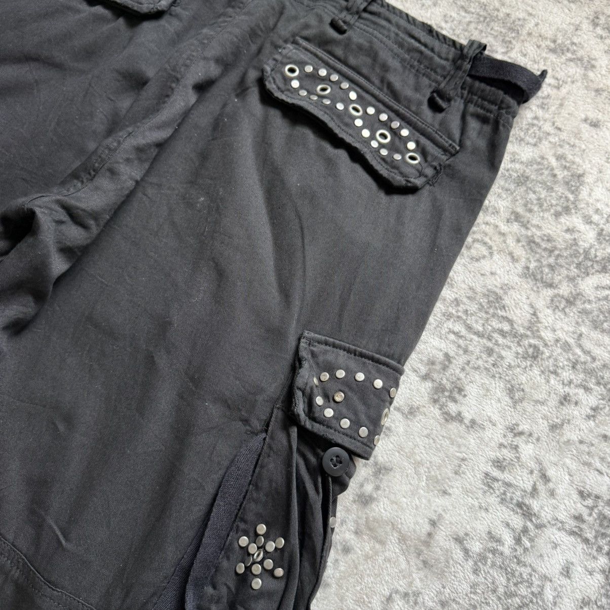 Hysteric Glamour 2000s Wild Khakis Japan Studded Details Linen Cargo Pants Size US 32 / EU 48 - 13 Thumbnail