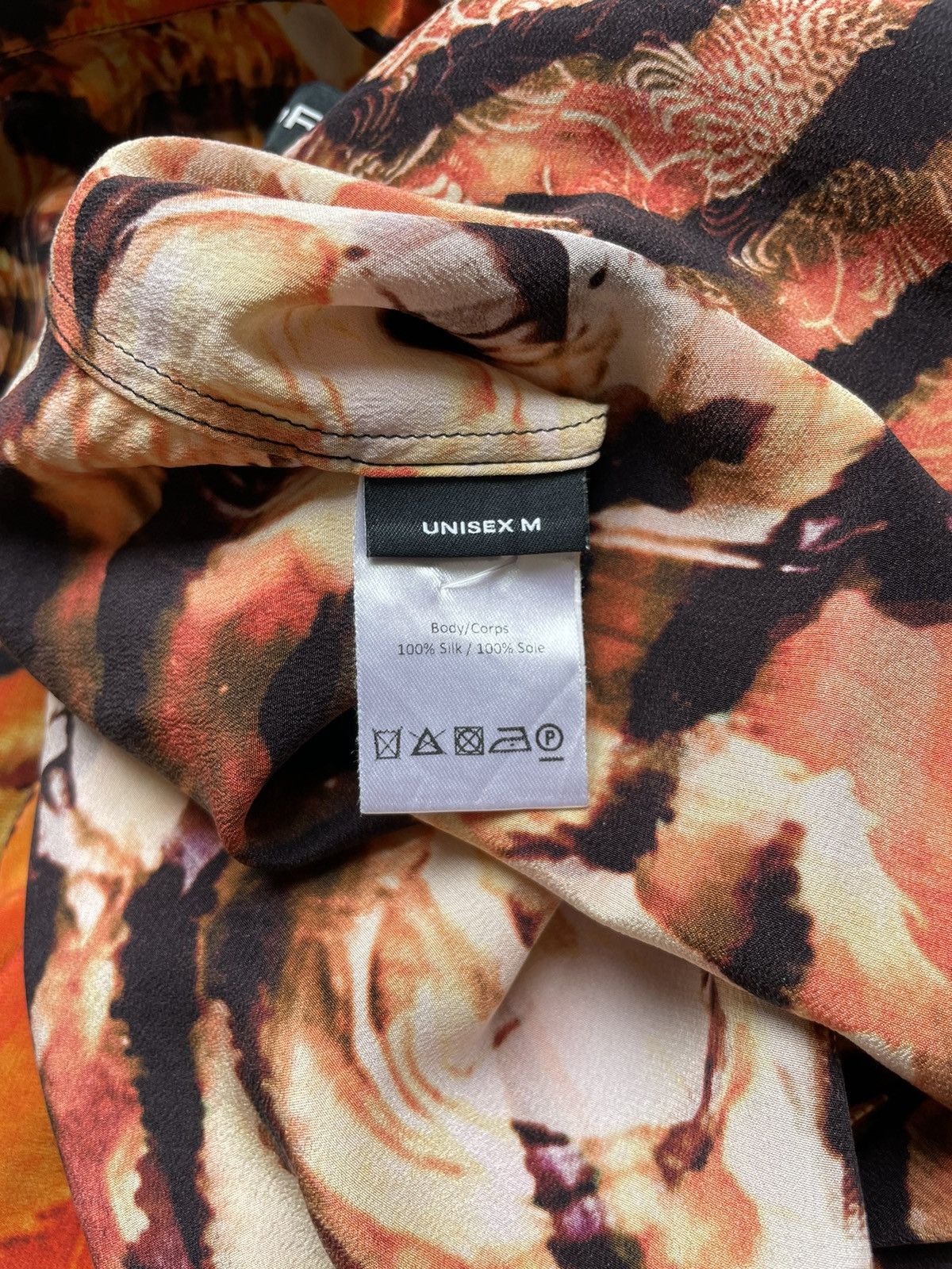 Y/Project Tiger Silk Shirt Size US M / EU 48-50 / 2 - 6 Thumbnail