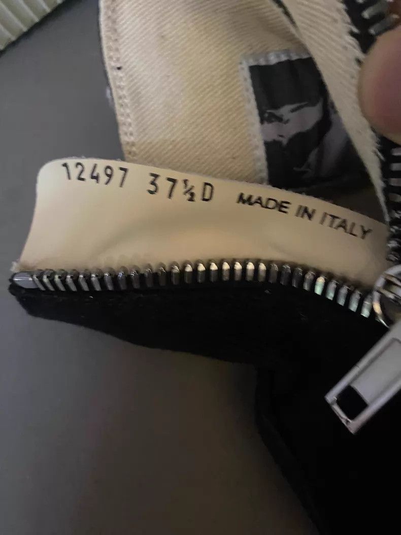 Other Rick Owens Double line canvas large Converse shoes Size US 7 / IT 37 - 6 Thumbnail