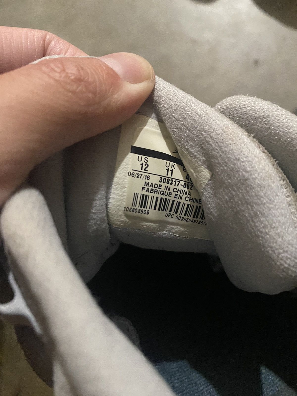Jordan Brand × Nike Jordan 12 Low Wolf Grey Size US 12 / EU 45 - 7 Thumbnail