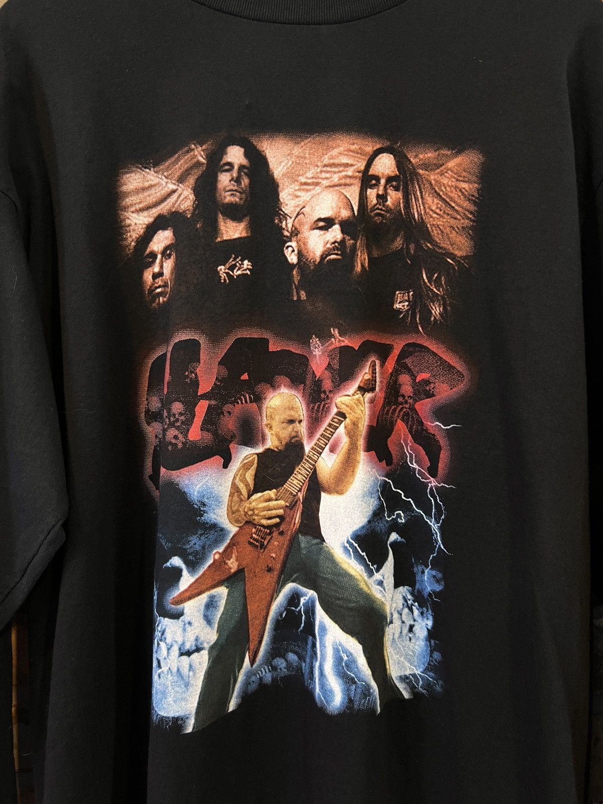 Band Tees 00s Slayer “God Hates Us All” Long sleeve Size US XL / EU 56 / 4 - 3 Thumbnail