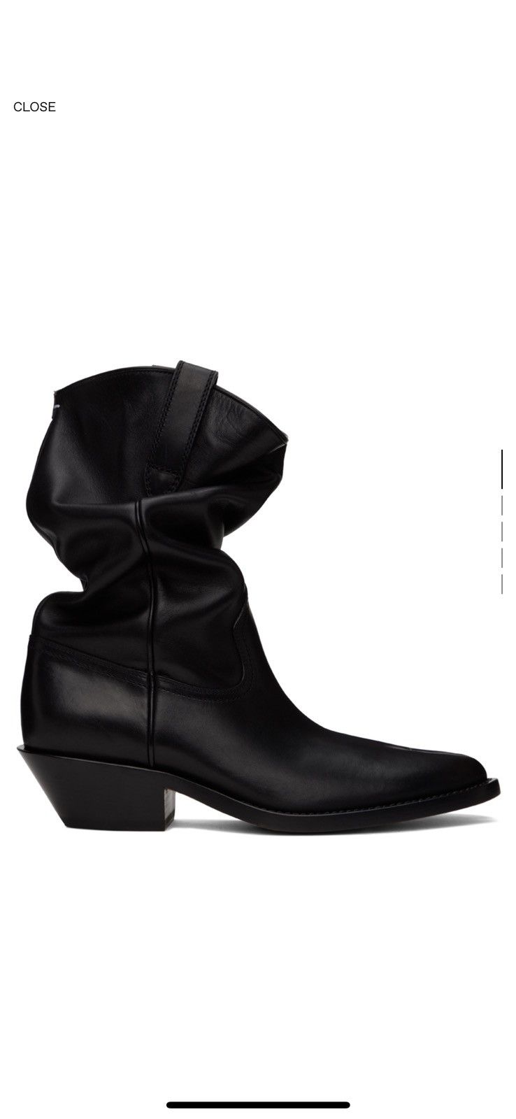 margiela western boots