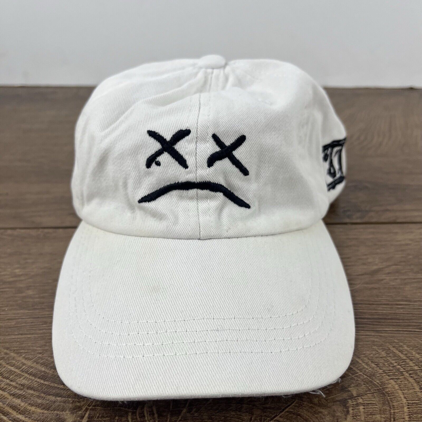 Other Marshmellow Hat White Cap Hat Adjustable Hat White Adult Hat Size ONE SIZE - 6 Thumbnail