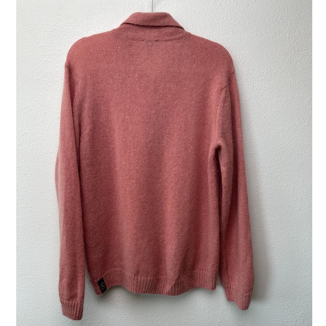 Todd Snyder Todd Snyder Mohair Sweater Polo Mens Medium Mauve Pink Size US M / EU 48-50 / 2 - 4 Thumbnail