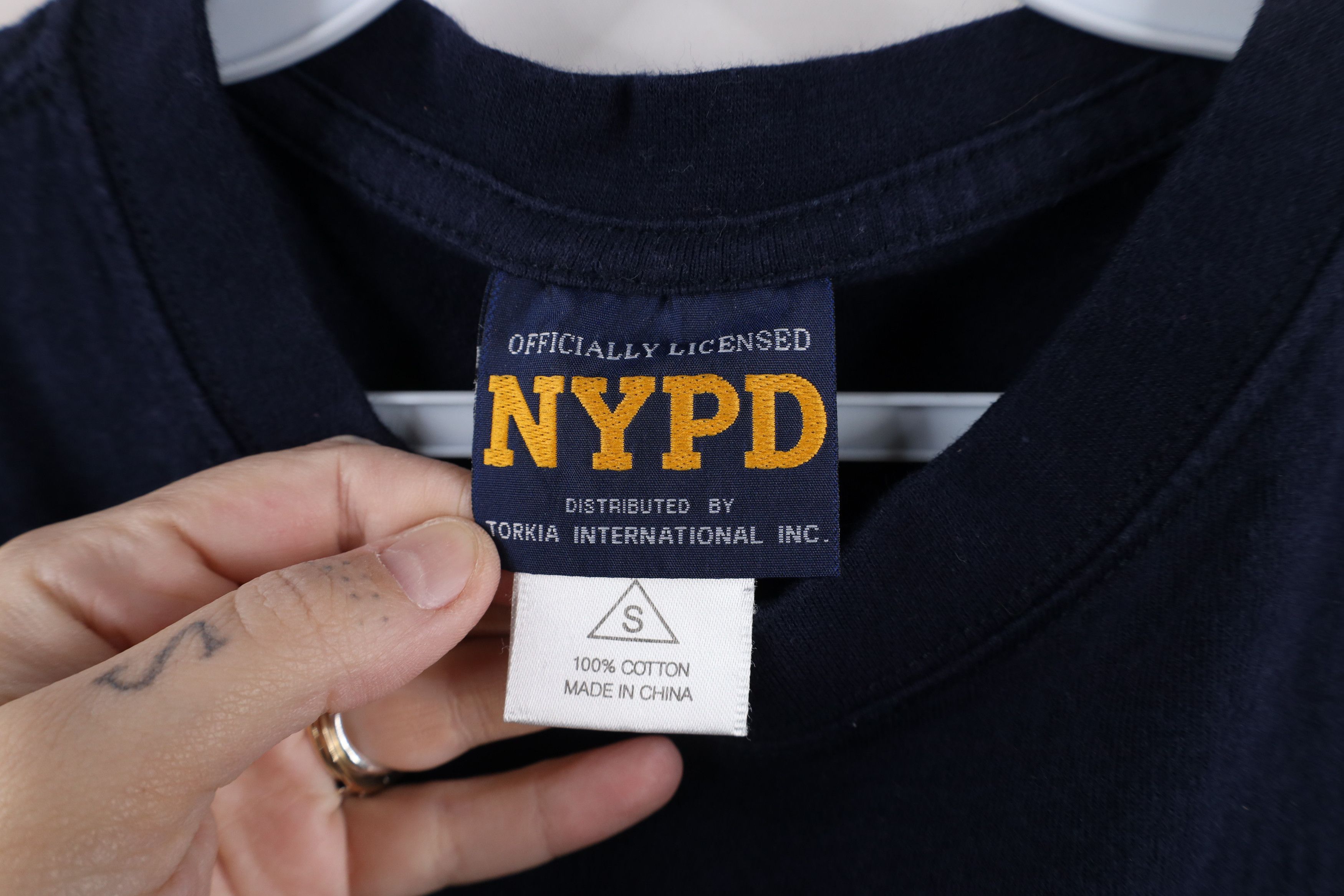 Vintage Vintage Y2K 2006 New York Short Sleeve T-Shirt Navy Blue Size US S / EU 44-46 / 1 - 5 Thumbnail
