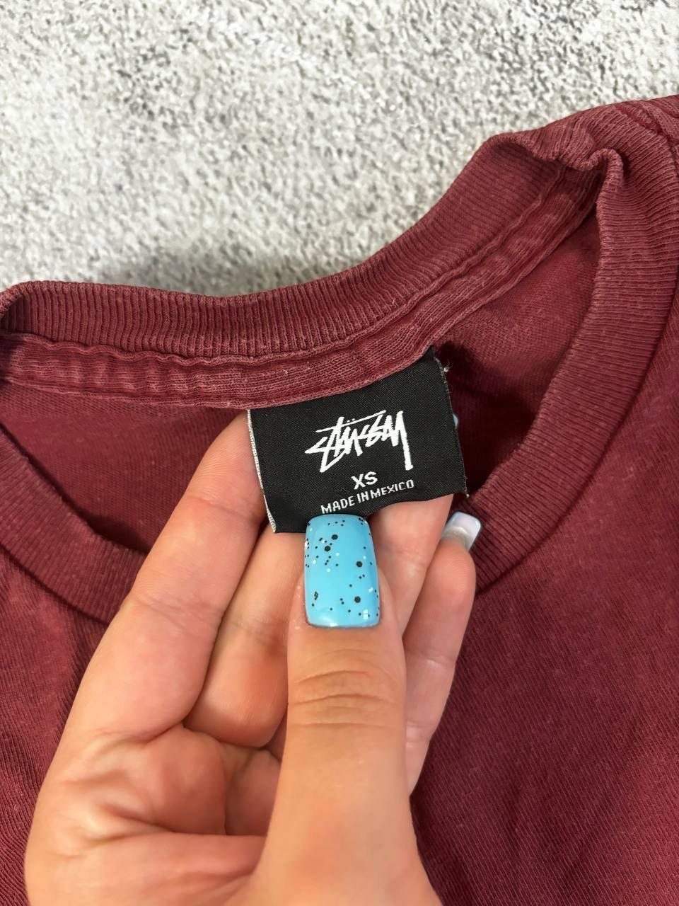 Stussy × Vintage Vintage Stussy style distressed long sleeve Size US XS / EU 42 / 0 - 5 Thumbnail