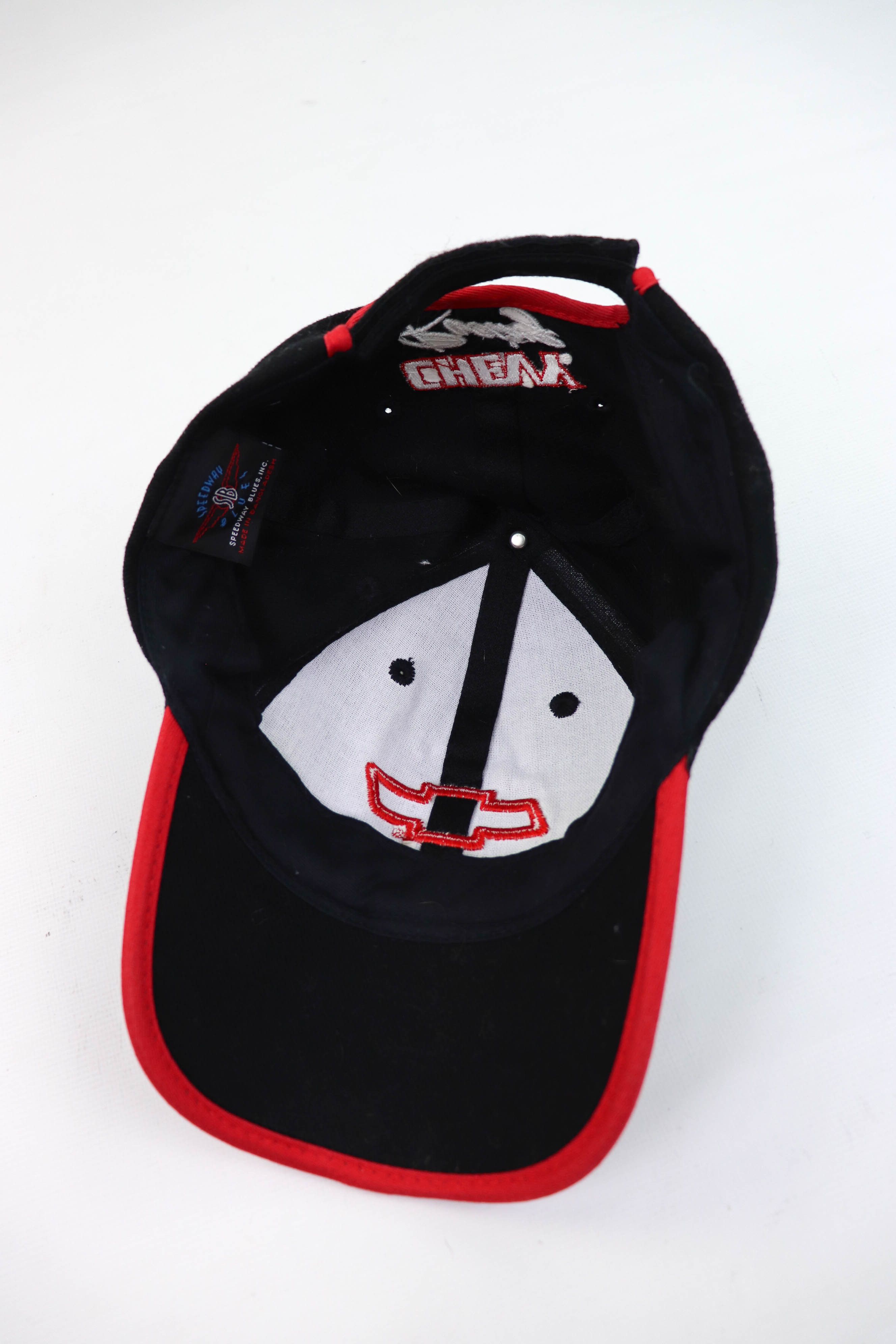 NASCAR Chevrolet Racing NASCAR 00s Vintage Big Logo Black Cap Size ONE SIZE - 8 Thumbnail