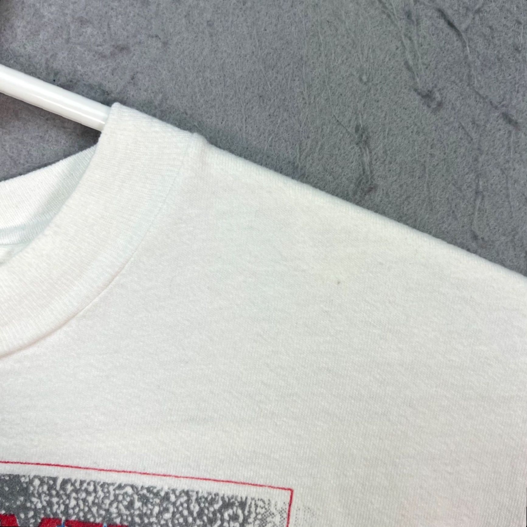 Hanes VINTAGE 1991 G.I. Joes Camel Gran Prix IMSA Nissan White T-Shirt Mens M Size Medium White Shirt Gloves? Size US M / EU 48-50 / 2 - 7 Thumbnail