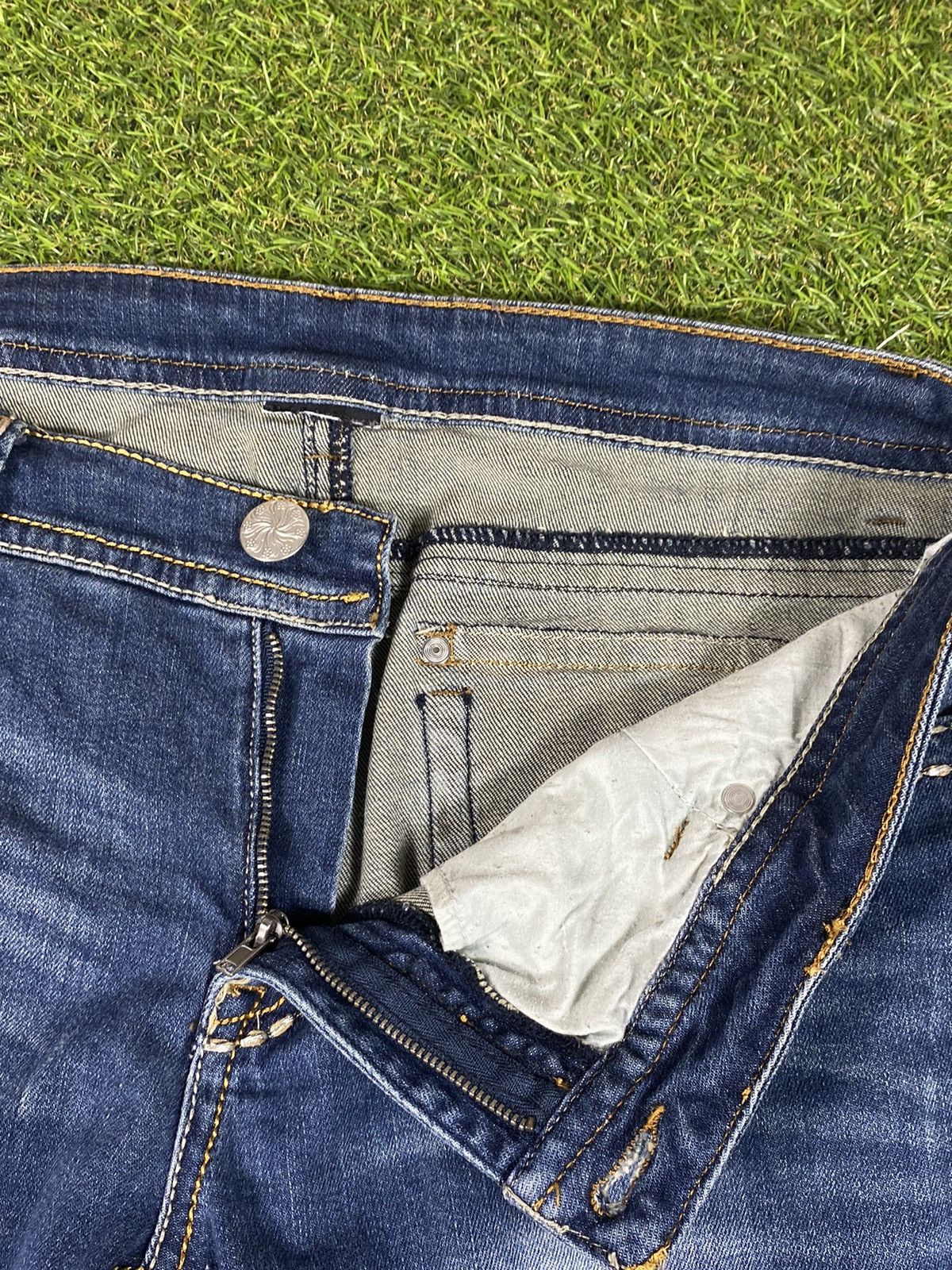Japanese Brand × Vintage Vintage Y2K Japanese jeans denim True Religion style Size 28" / US 6 / IT 42 - 5 Thumbnail