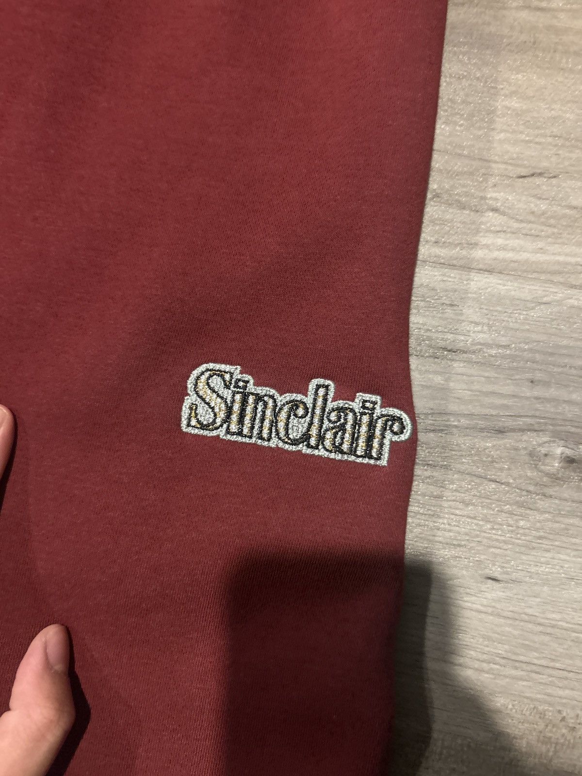 Sinclair Global Sinclair Global Burgundy VVS Sweatpants Size US 38 / EU 54 - 2 Thumbnail