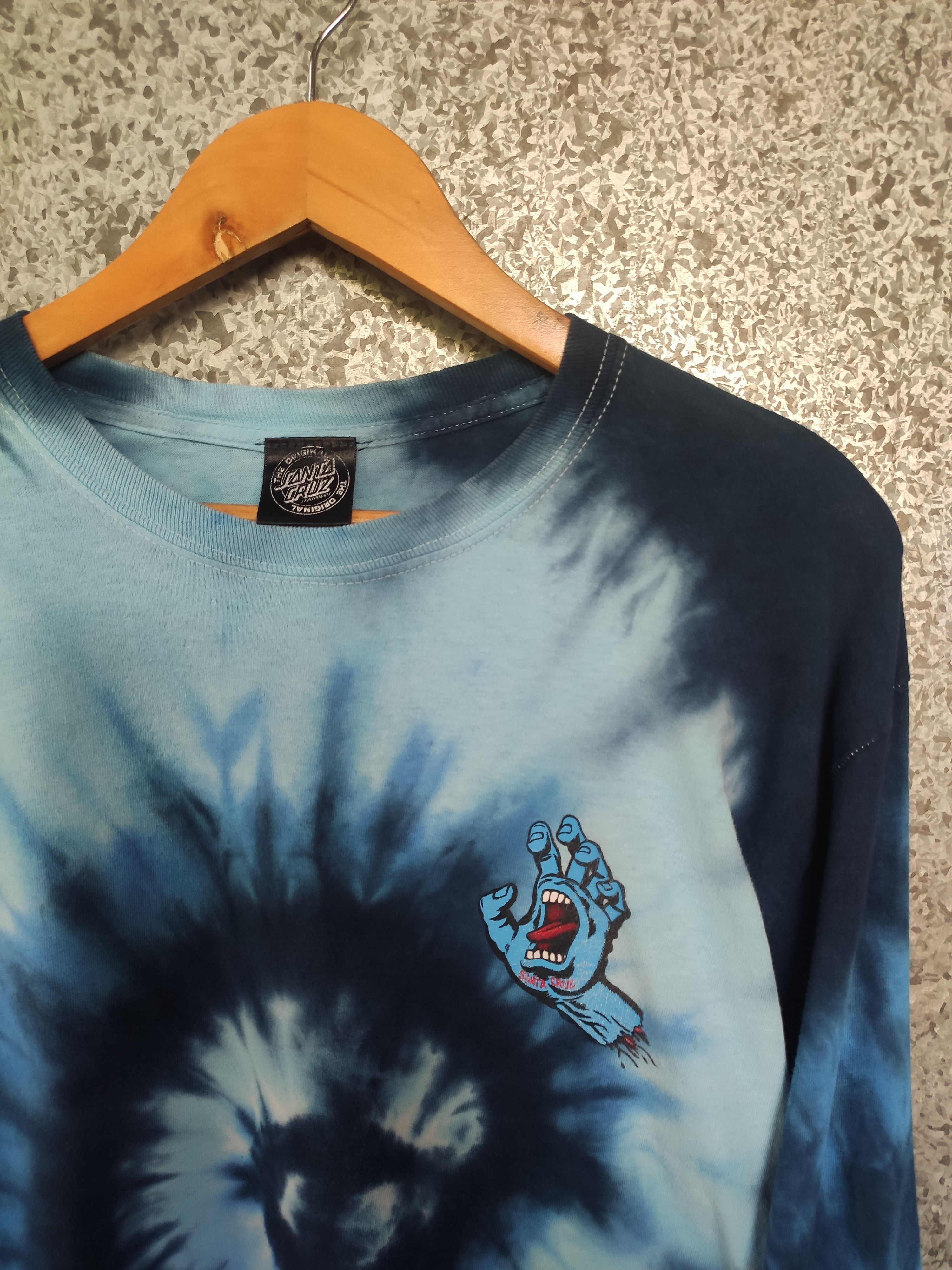 Santa Cruz Skateboards 🔥 Vintage Santa Cruz t shirt long sleeve tye dye Size US L / EU 52-54 / 3 - 2 Thumbnail