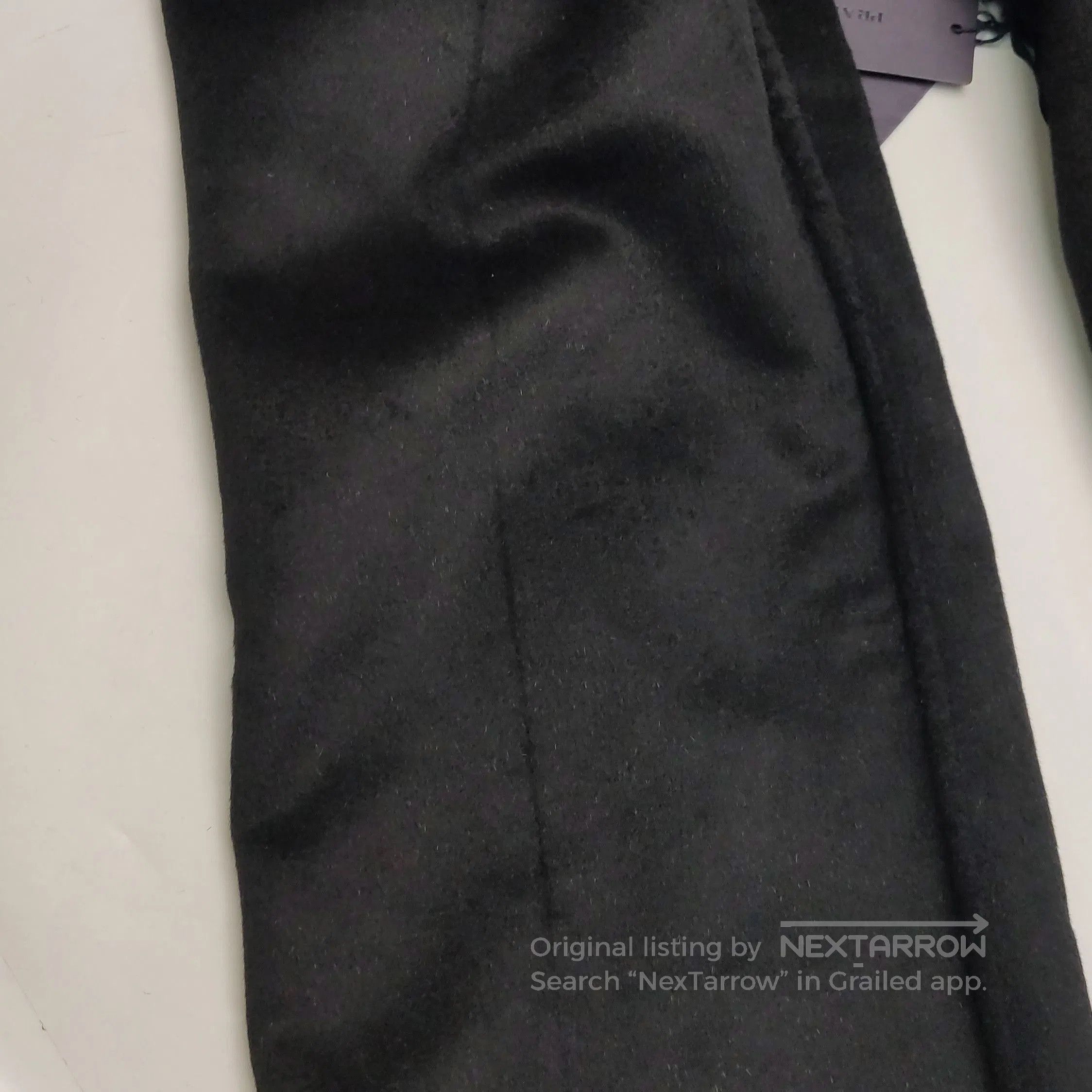 Prada Prada Black Wool Blend V. Size 39" - 7 Thumbnail