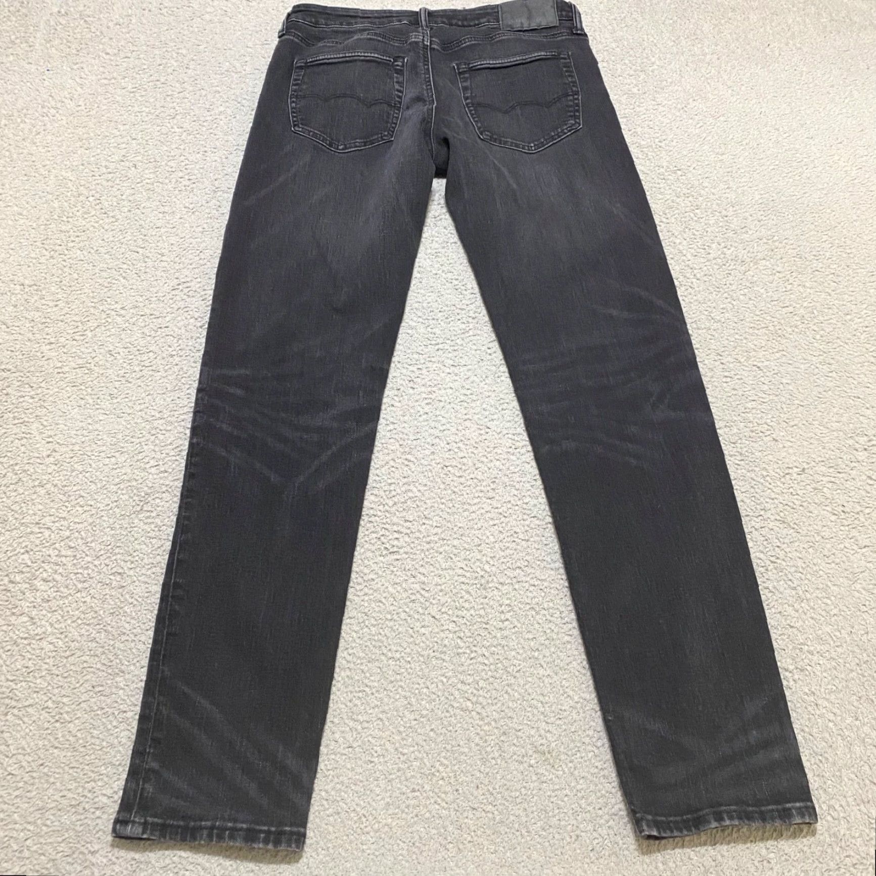 American Eagle Outfitters American Eagle Outfitters Jeans 30x34 Mens Athletic Straight Dark Gray Denim 5-Pocket Straight Fit Size US 30 / EU 46 - 2 Thumbnail