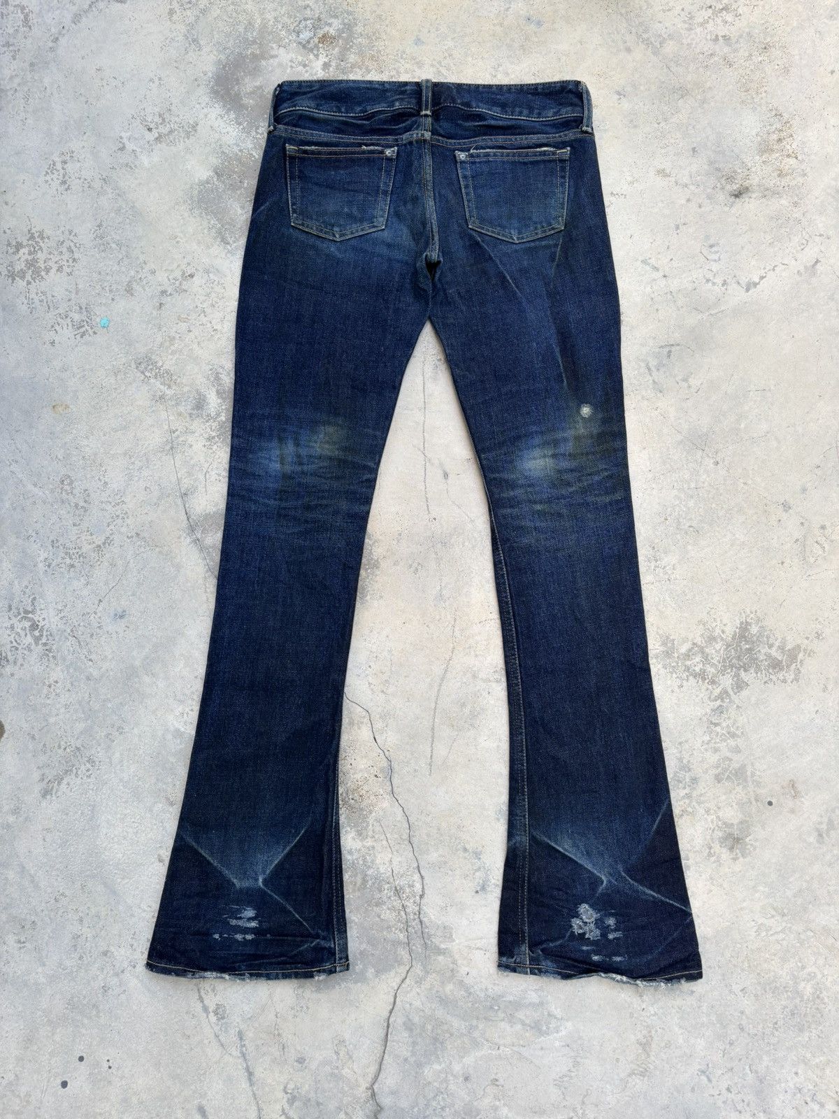 SLY Flare Jeans SLY Japanese Bootcut Claw Mark Flared Jeans Size 30" / US 8 / IT 44 - 5 Thumbnail