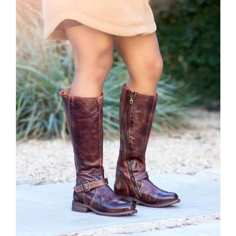 Bed Stu Bed Stu Glaye Tall Riding Knee High Boots Rustic Teak 8.5 | Grailed