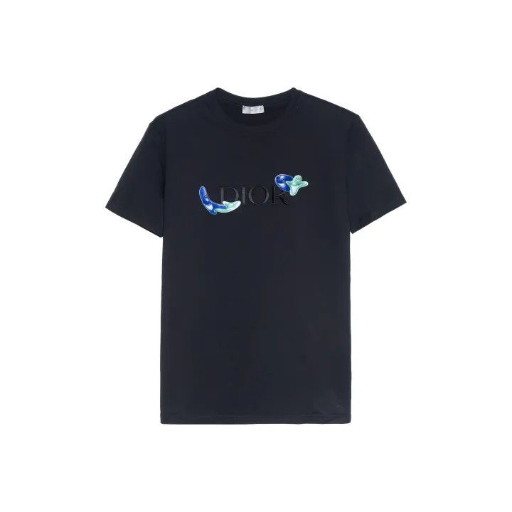 Dior Dior x Kenny Scharf Black Graphic Tee 0079 Size US S / EU 44-46 / 1 - 1 Thumbnail
