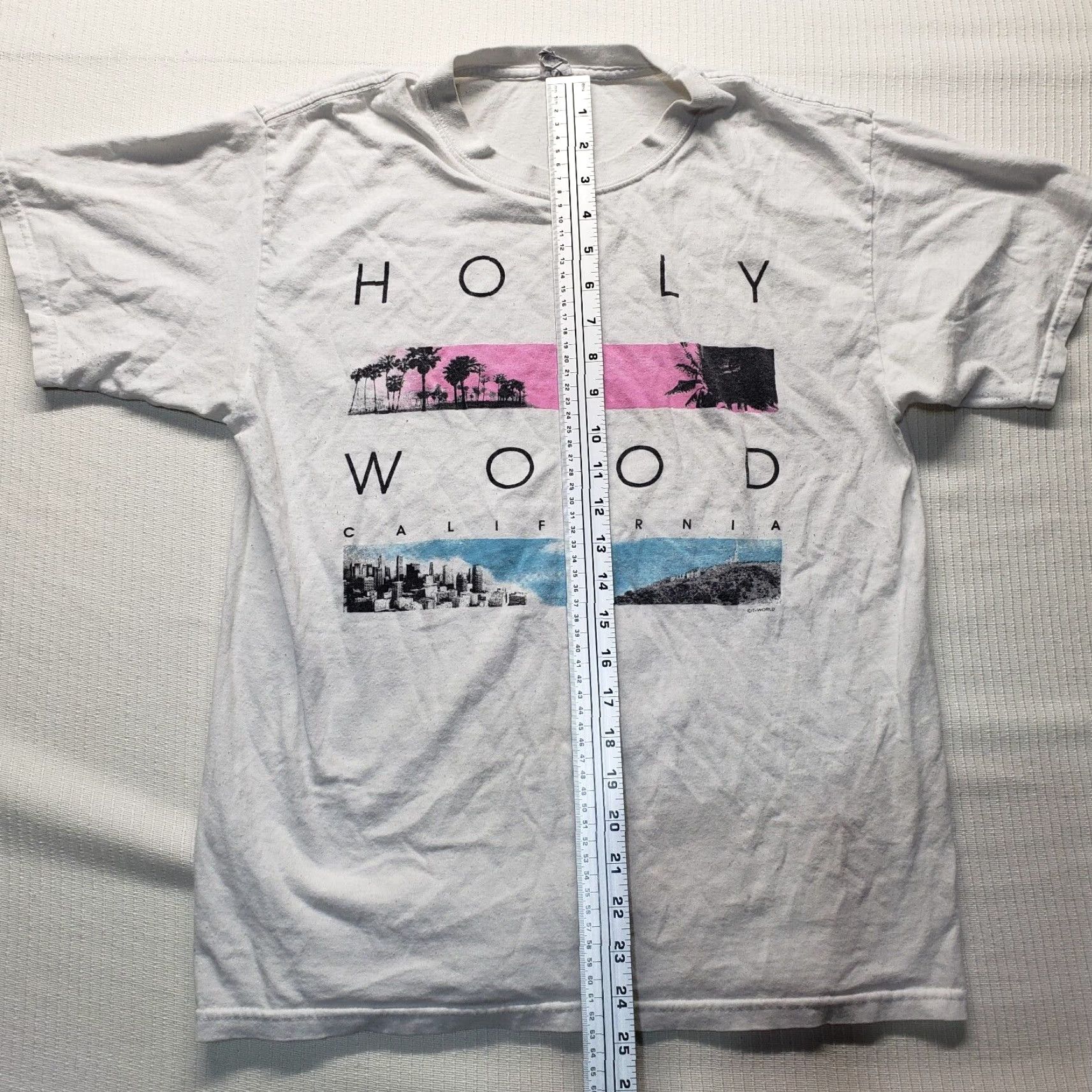 Vintage VINTAGE California Short Sleeve White T-Shirt Women Medium Size M / US 6-8 / IT 42-44 - 6 Thumbnail