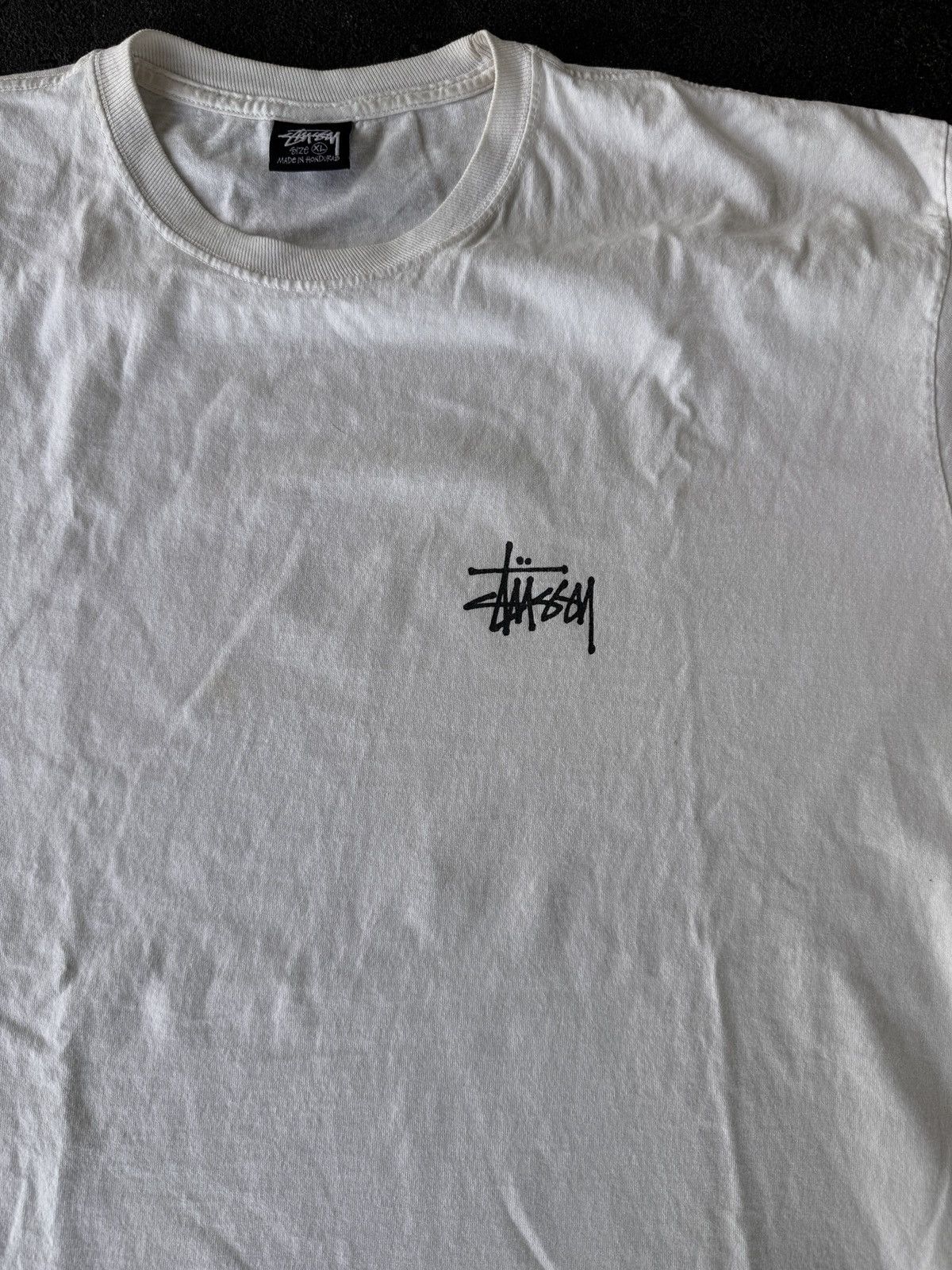 Stussy OG stussy white tee Size US XL / EU 56 / 4 - 3 Thumbnail