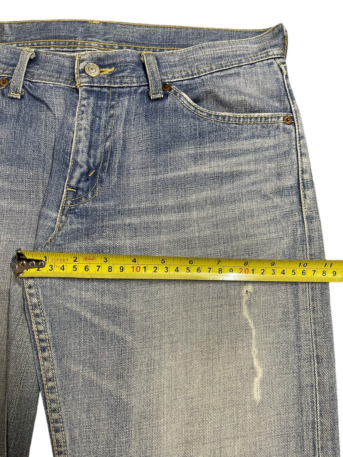 Levi's Vintage 90s Levis Blue Faded Wash Distress Style Jeans Size US 34 / EU 50 - 16 Thumbnail