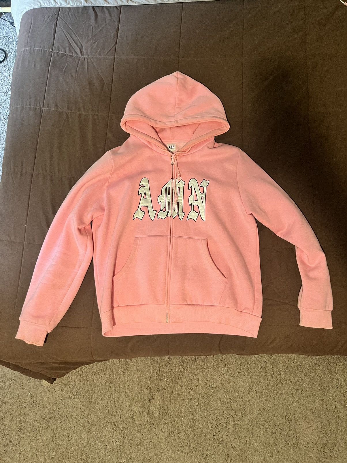 Any Means Necessary AMN Pink Hoodie Size US L / EU 52-54 / 3 - 4 Thumbnail