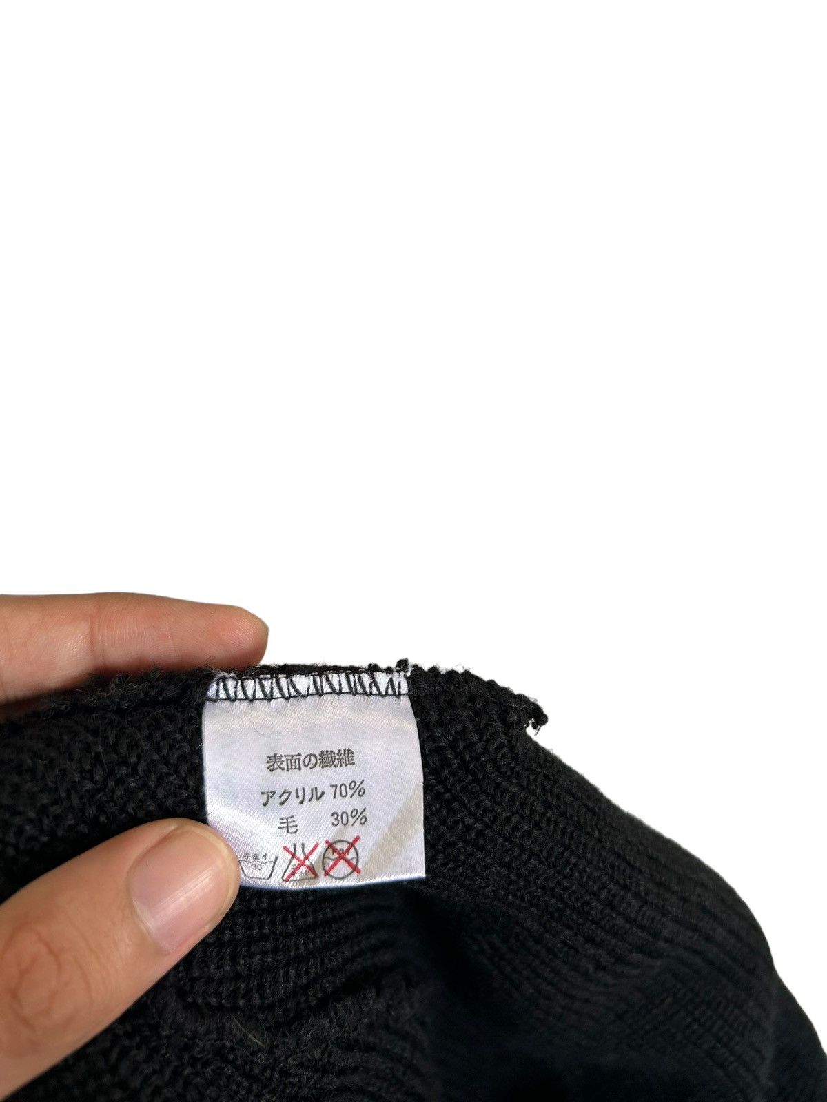Japanese Brand × Kapital × Vintage Japanese Style Knitt Balaclava Masked ☠️🎌 Size ONE SIZE - 4 Thumbnail