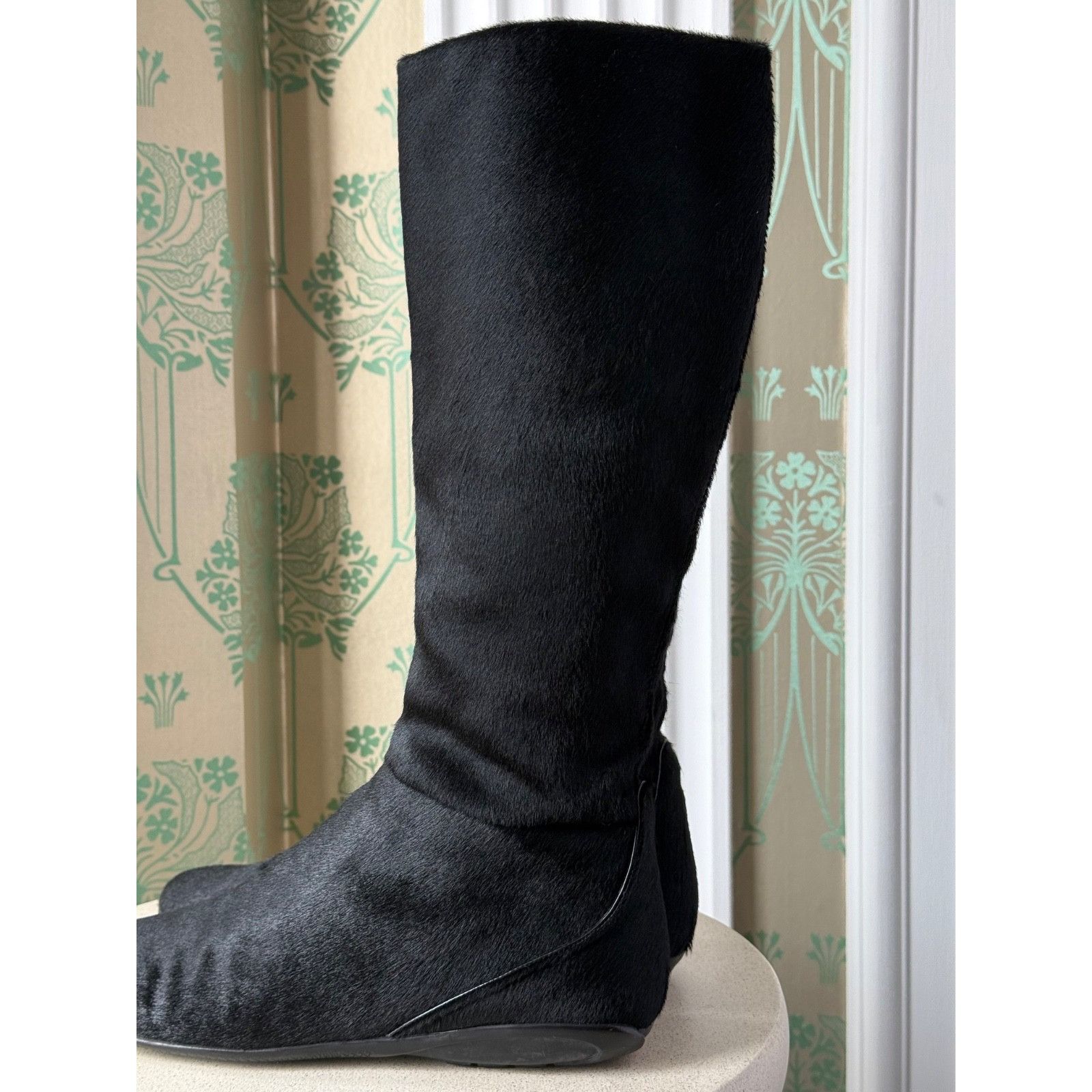 Prada Vintage Prada Pony Style Calfskin Riding Boots 36 / 6 Size US 6 / IT 36 - 9 Thumbnail
