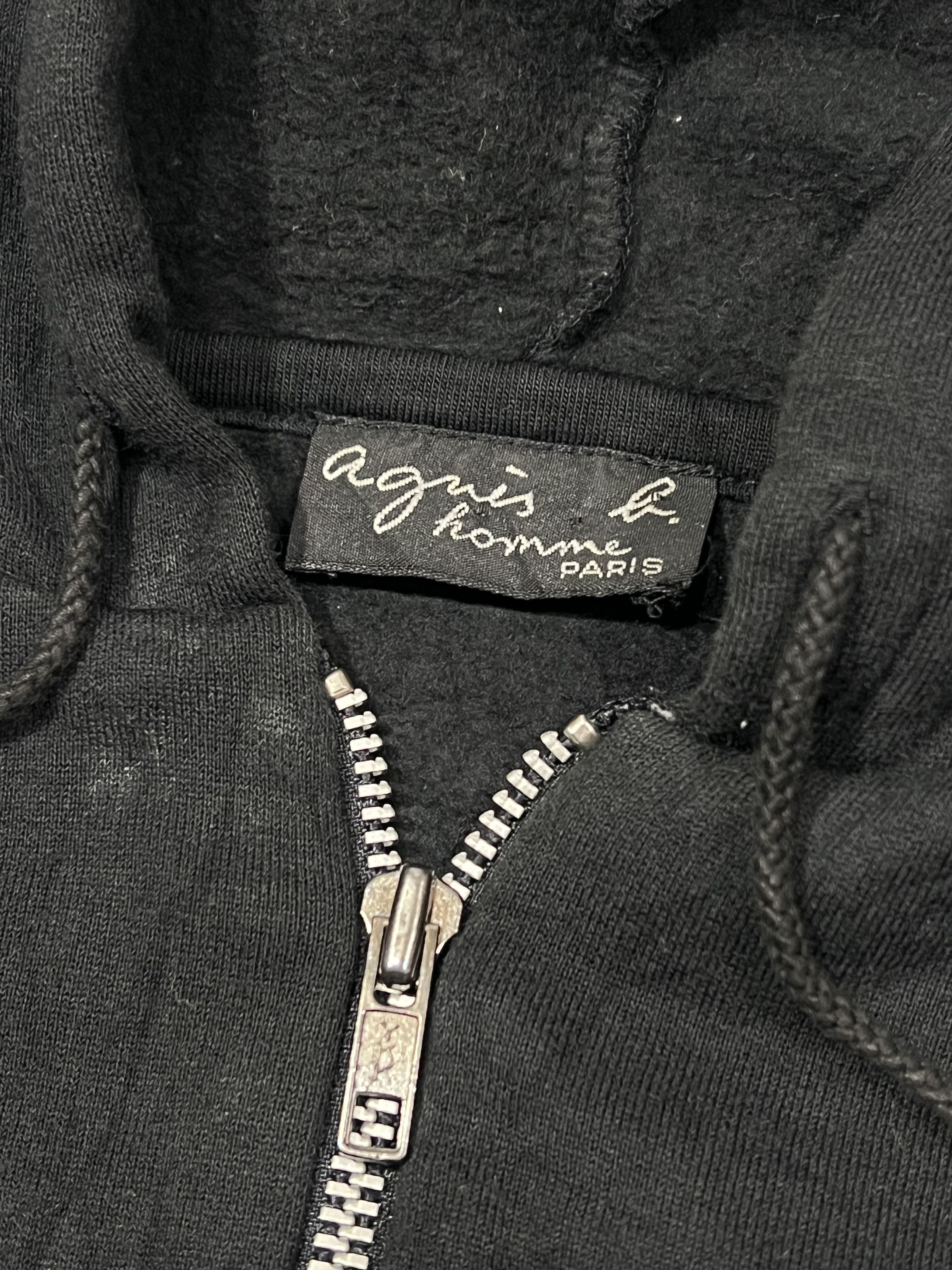 agnes b. 2000s Agnes B Homme Basic Classic Zip Hoddie Size US L / EU 52-54 / 3 - 4 Thumbnail