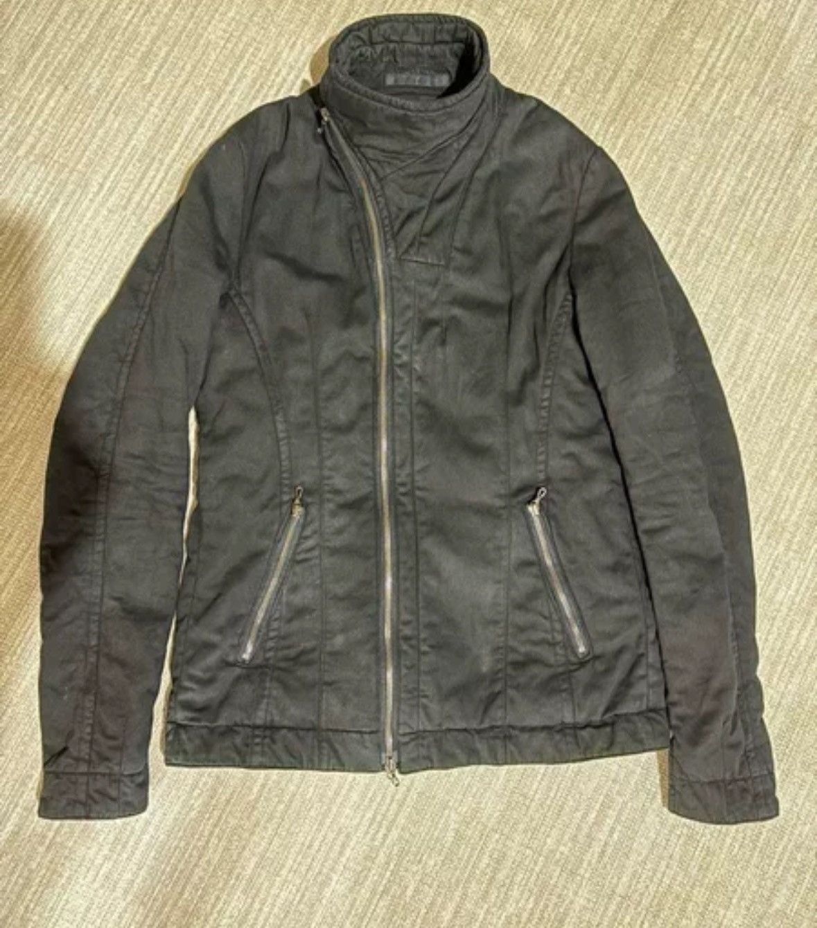 Julius Julius Cotton jacket with diagonal zipper Size US M / EU 48-50 / 2 - 4 Thumbnail