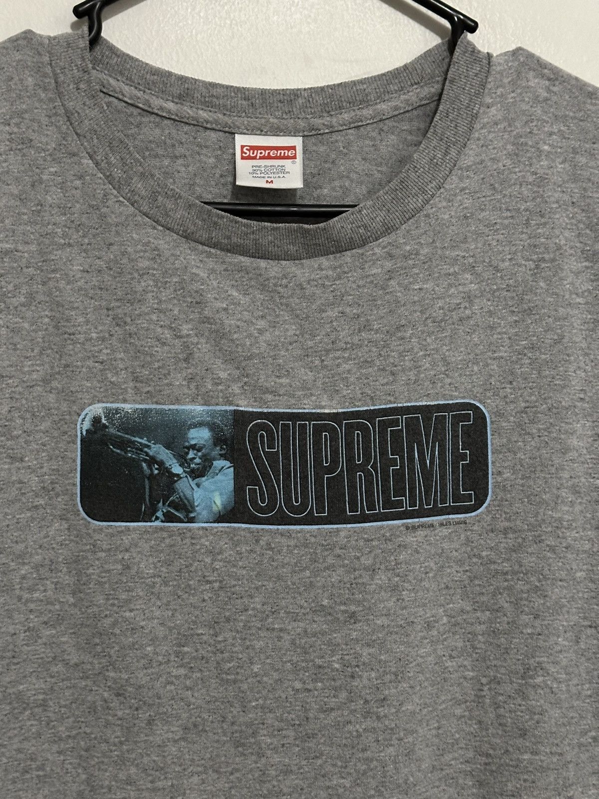 Supreme Supreme Miles Davis Tee Size US M / EU 48-50 / 2 - 2 Thumbnail