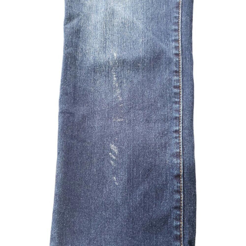 Designer CT1479 Kut from the Kloth Distressed Straight Leg Jeans 12 Size 34" / US 12 / IT 48 - 2 Thumbnail
