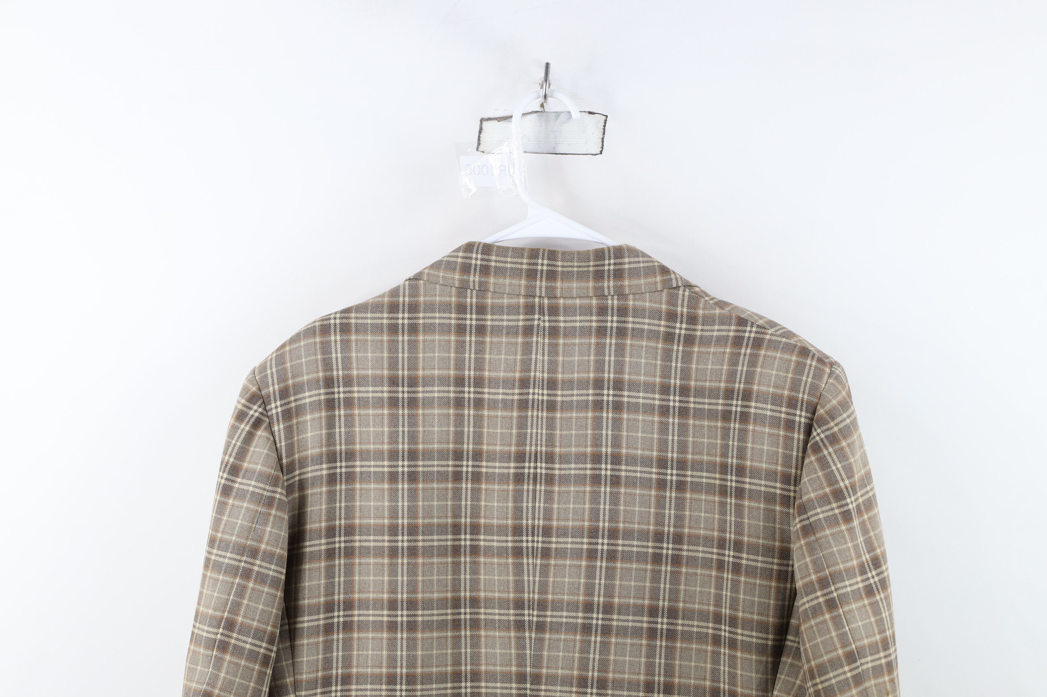 Vintage Vintage 70s Streetwear Suit Coat Blazer Jacket Plaid USA Size US XXL / EU 58 / 5 - 15 Thumbnail