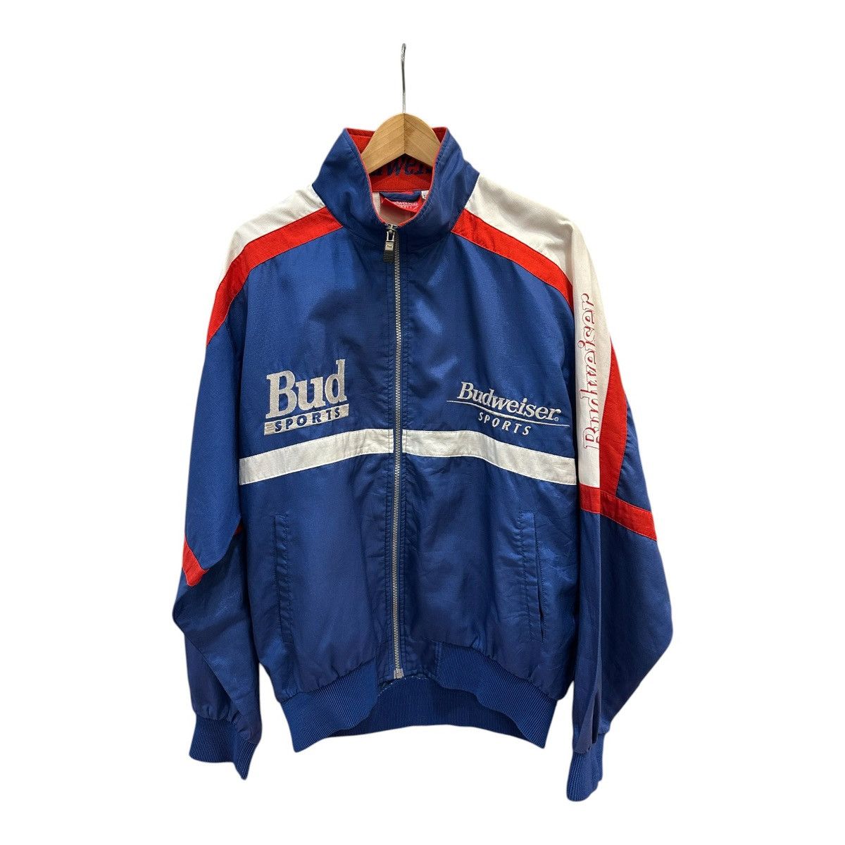 Other Budweiser Sports Windbreaker Jacket Size US XL / EU 56 / 4 - 1 Thumbnail