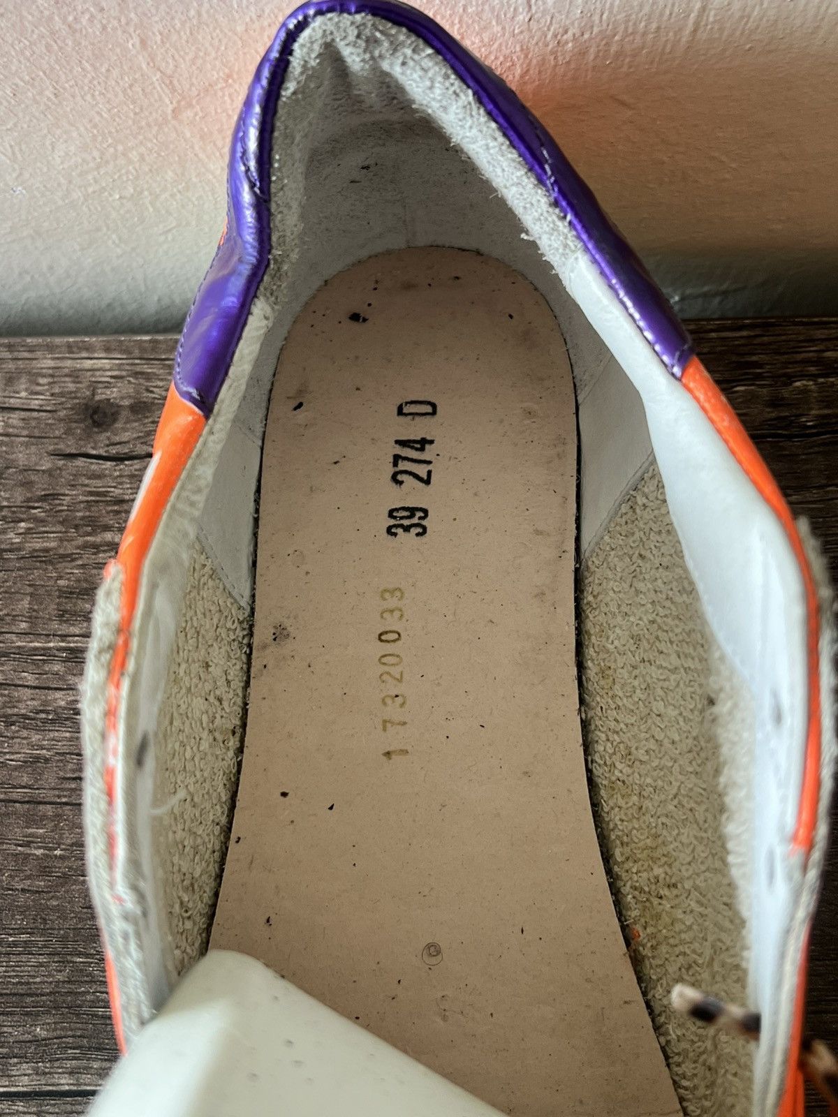 Golden Goose RARE NEON ORANGE GOLDEN GOOSE SUPER STAR SNEAKERS Size US 6.5 / EU 39-40 - 12 Thumbnail