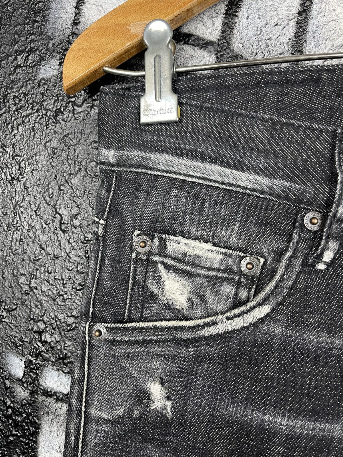 Dsquared2 Dsquared2 Distressed Black Denim Slim Jeans Women’s Size 36 Size 25" / US 0 / IT 36 - 4 Thumbnail
