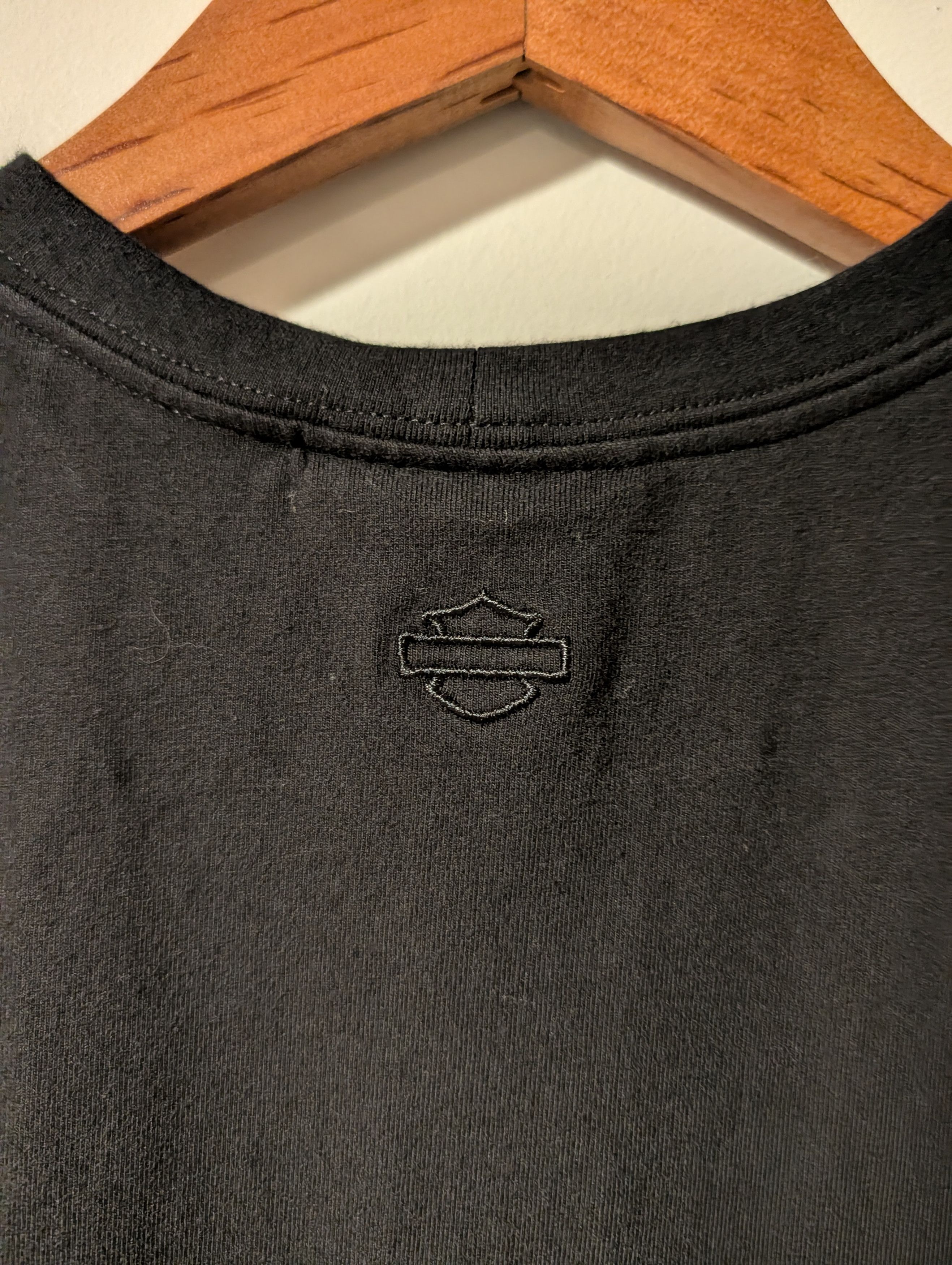 Harley Davidson Vintage Harley Davidson Shirt Womens Center Logo Baby Tee Size M / US 6-8 / IT 42-44 - 5 Thumbnail
