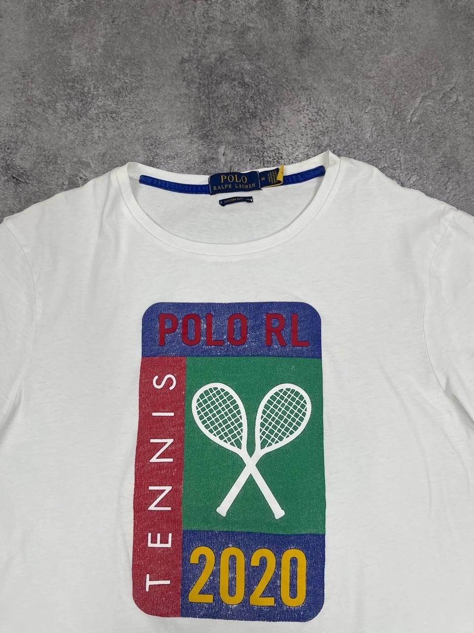 Polo Ralph Lauren Polo Ralph Lauren Men Vintage Cotton T-Shirt White Size M Size US M / EU 48-50 / 2 - 2 Thumbnail