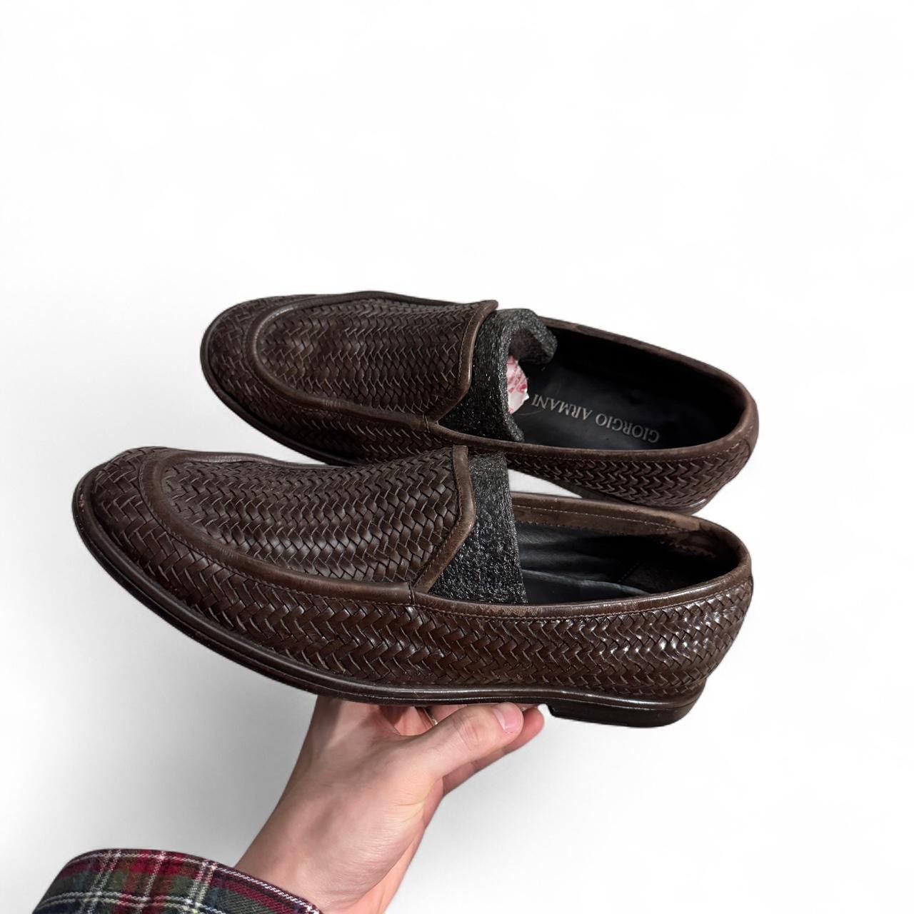 Giorgio Armani Giorgio Armani Brown Loafers Size US 9 / EU 42 - 1 Thumbnail