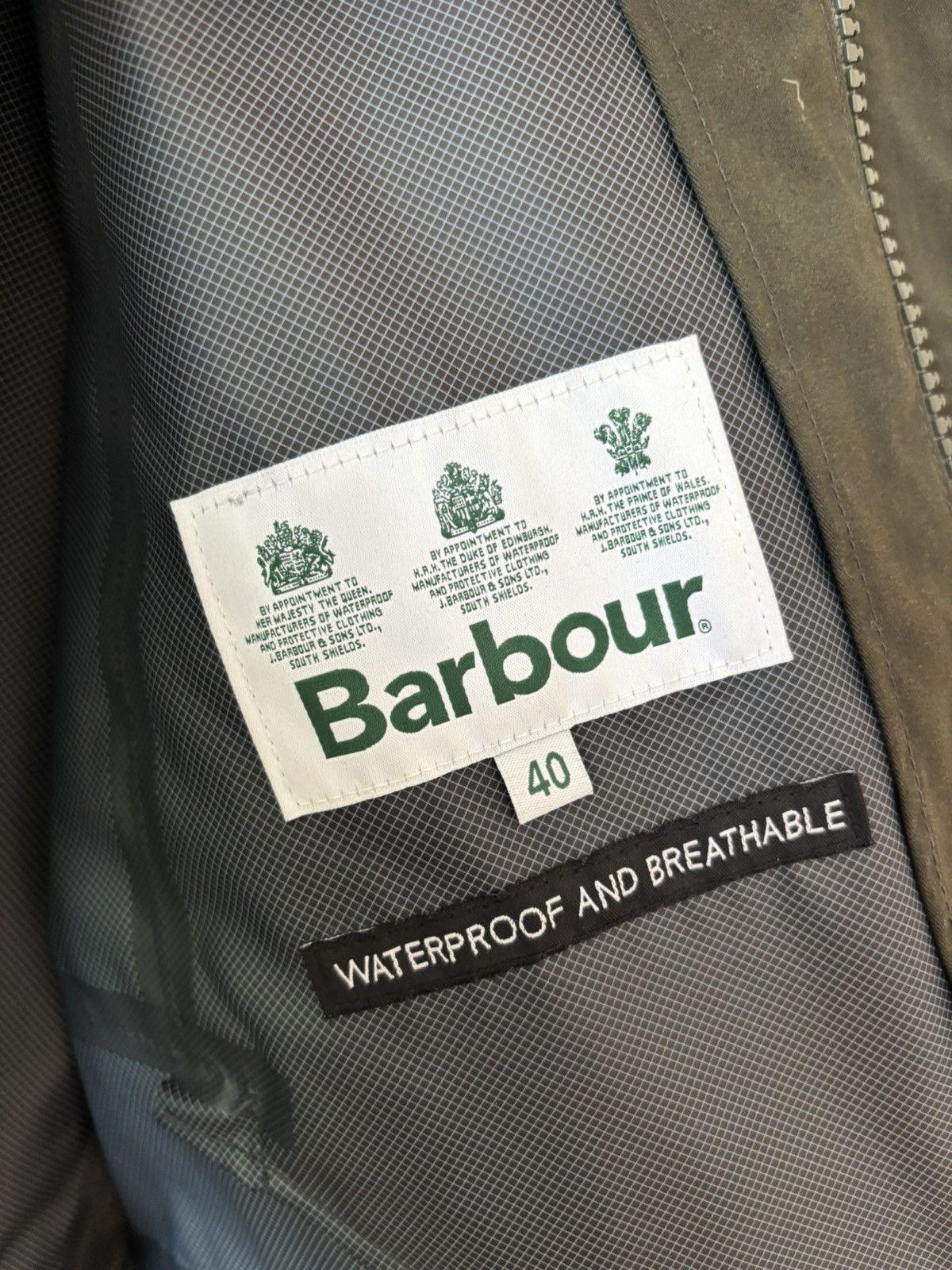 Barbour White Label, Bedale (Waterproof), Sz 40 Size US M / EU 48-50 / 2 - 5 Thumbnail