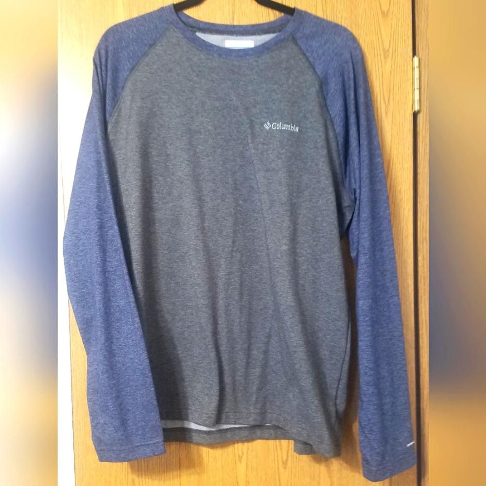 Columbia Columbia Omniwick Men's Blue and Gray Shirt Size Large Size US L / EU 52-54 / 3 - 1 Thumbnail