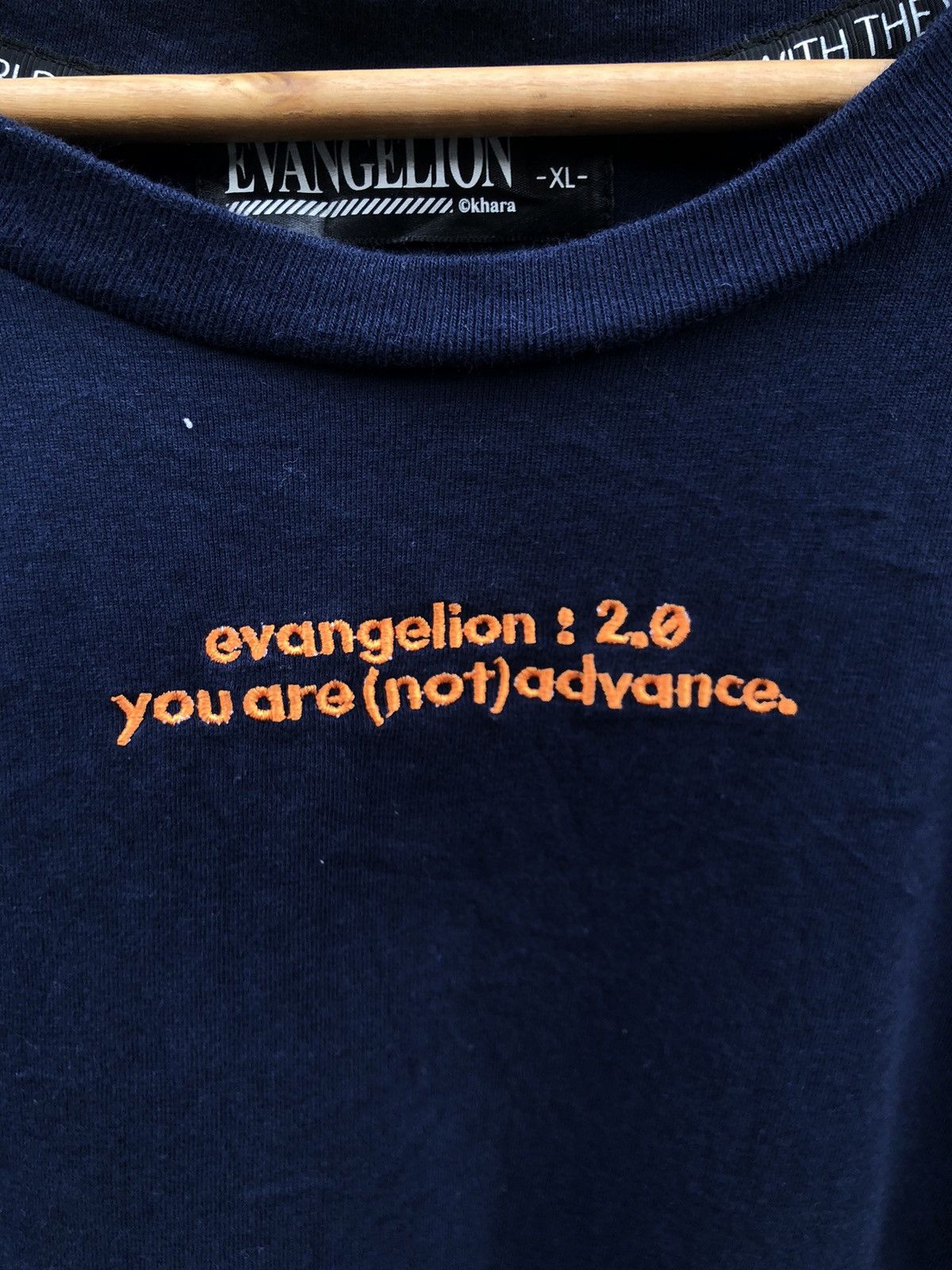 Anime Vintage Evangelion 2.0 You Can (Not) Advance Promo Anime Tee Size US M / EU 48-50 / 2 - 5 Thumbnail
